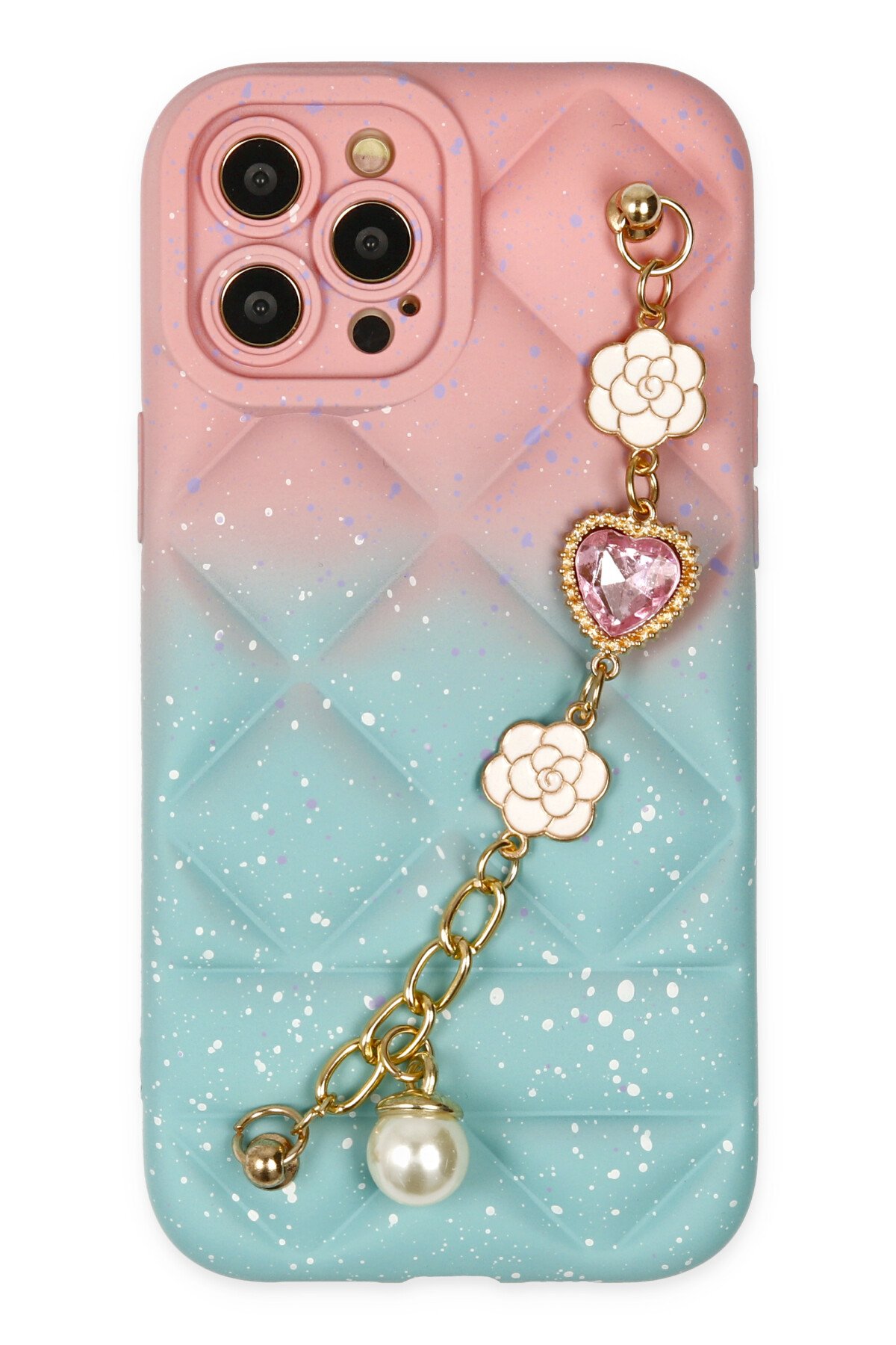 Newface iPhone 13 Pro Max Kılıf Coco Karbon Silikon - Siyah