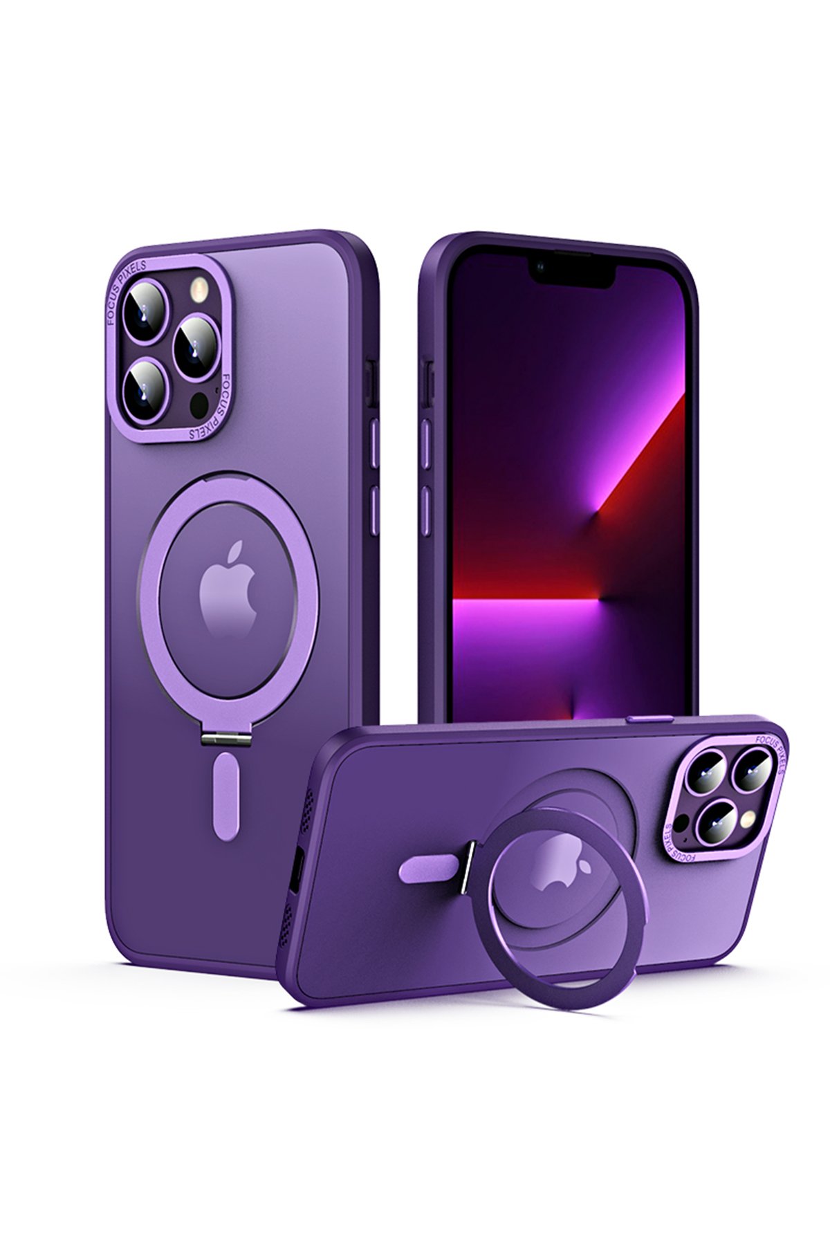 Newface iPhone 13 Pro Max Raze Metal Kamera Lens - Yeşil