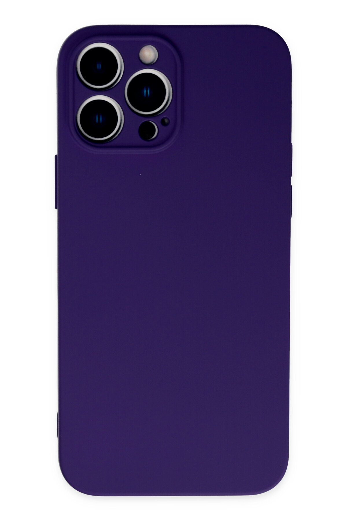 Newface iPhone 13 Pro Max Kılıf Asya Deri Silikon - Kahverengi