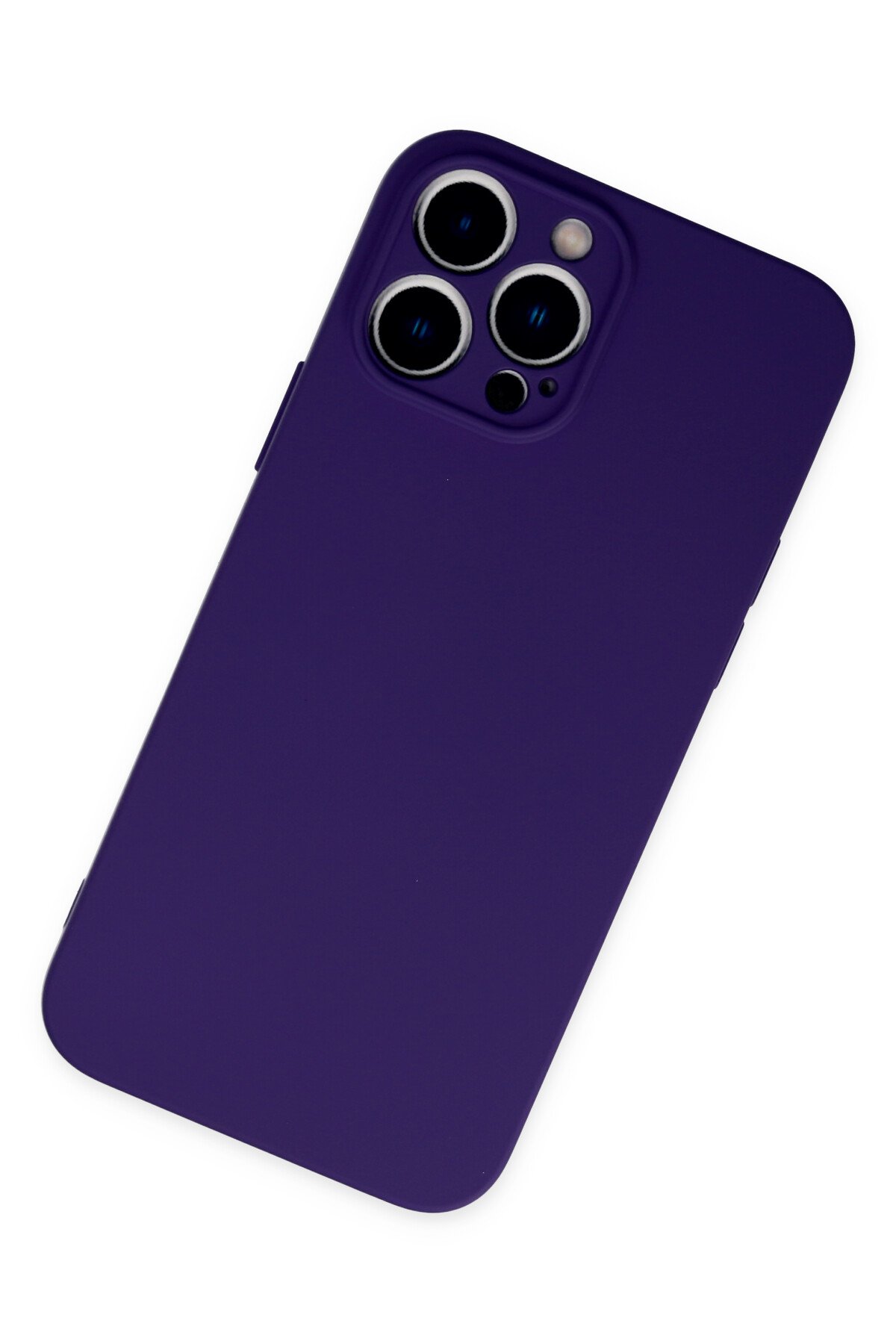 Newface iPhone 13 Pro Max Kılıf Asya Deri Silikon - Kahverengi