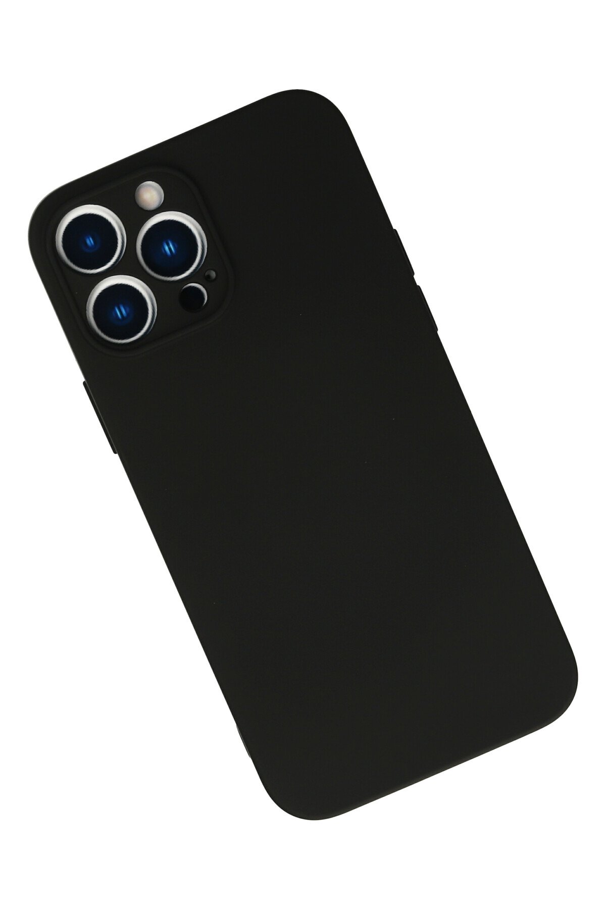 Newface iPhone 13 Pro Max Kılıf Nano içi Kadife Silikon - Sky Blue