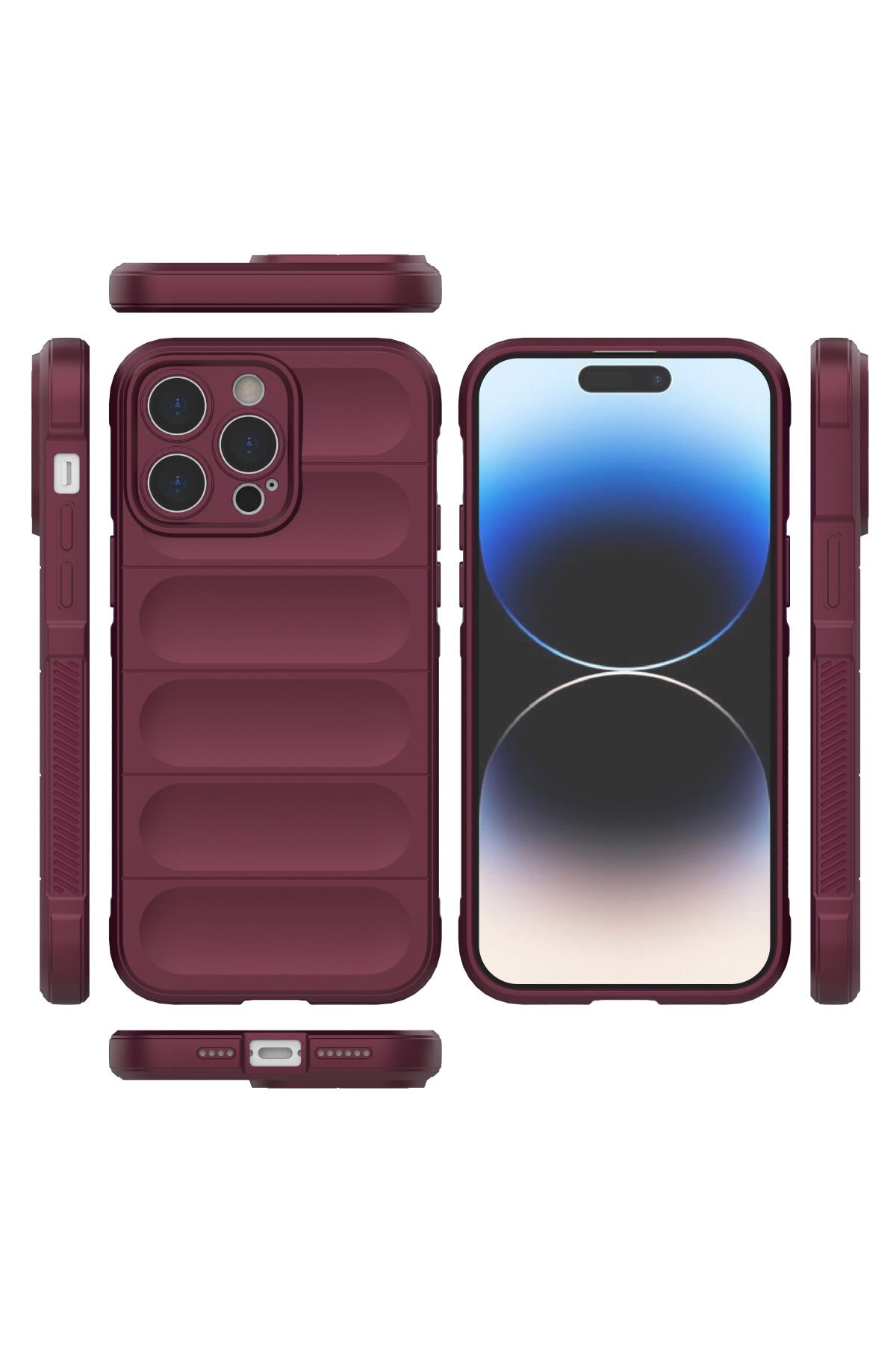Newface iPhone 13 Pro Max Kılıf S Silikon - Şeffaf
