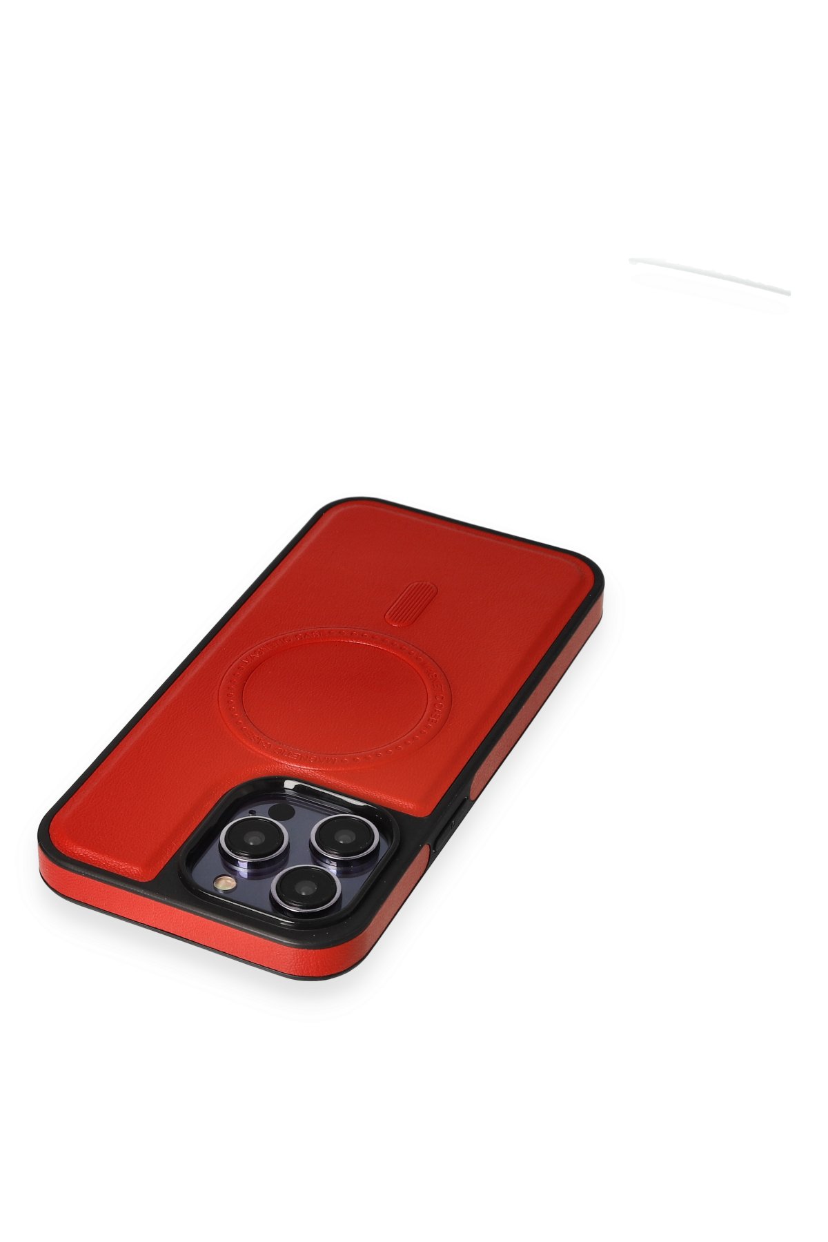 Newface iPhone 13 Pro Max Rainbow Kamera Lens Koruma Cam - Koyu Kırmızı