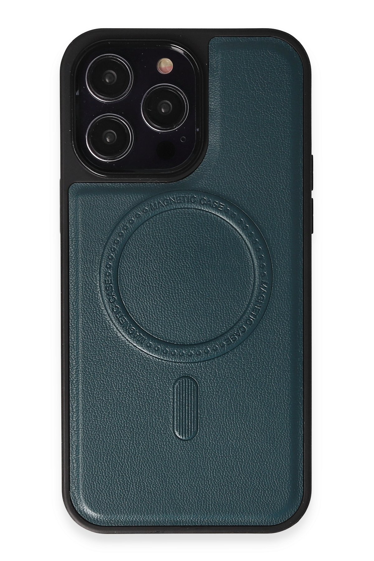 Newface iPhone 13 Pro Max Kılıf Elit Yüzüklü Kapak - Siyah