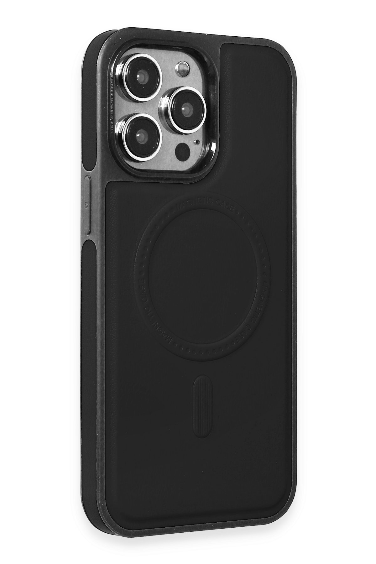 Newface iPhone 13 Pro Max Kılıf Prada Desenli Kapak - Prada Siyah - 1