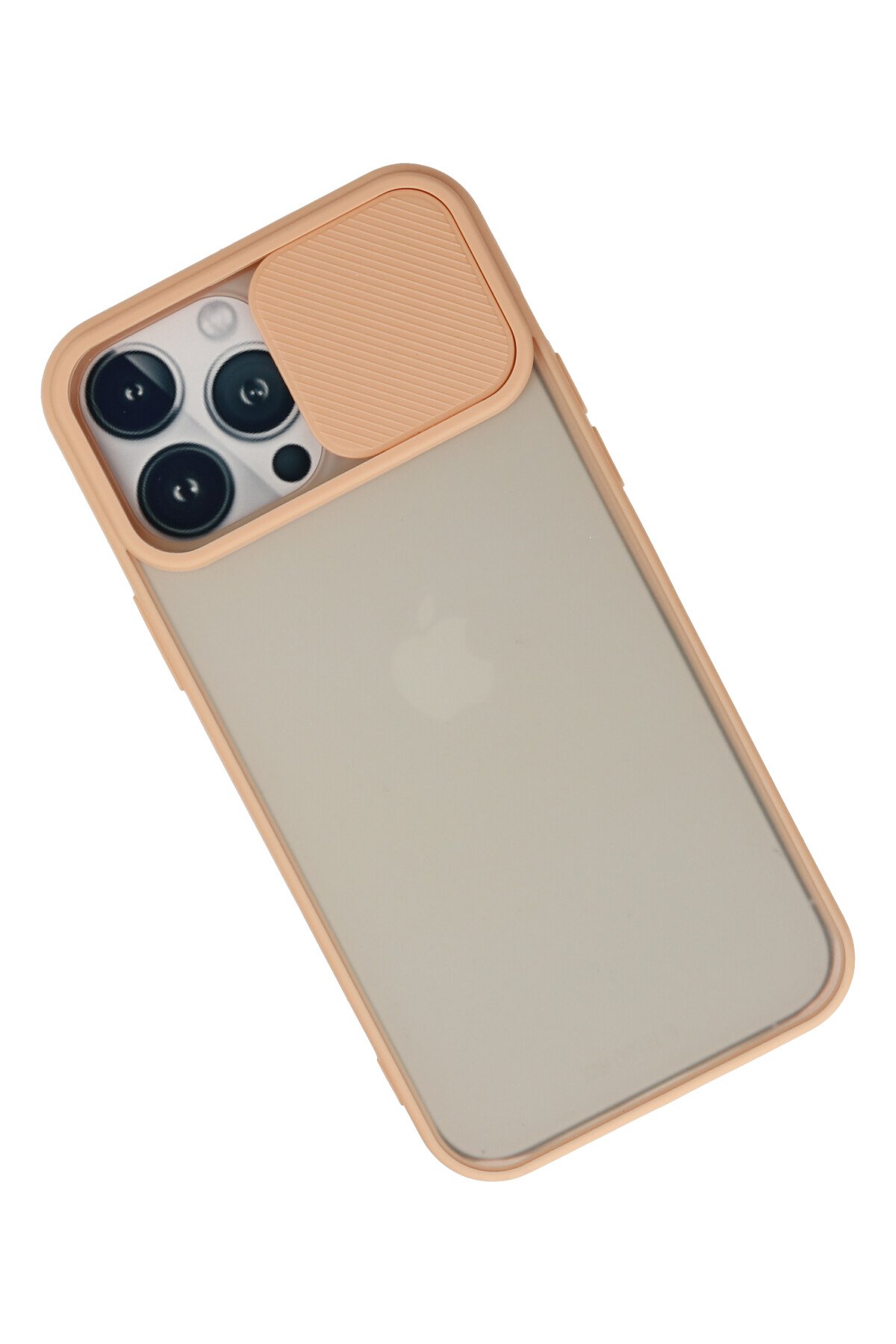 Newface iPhone 13 Pro Max Kılıf Platin Kamera Koruma Silikon - Yeşil