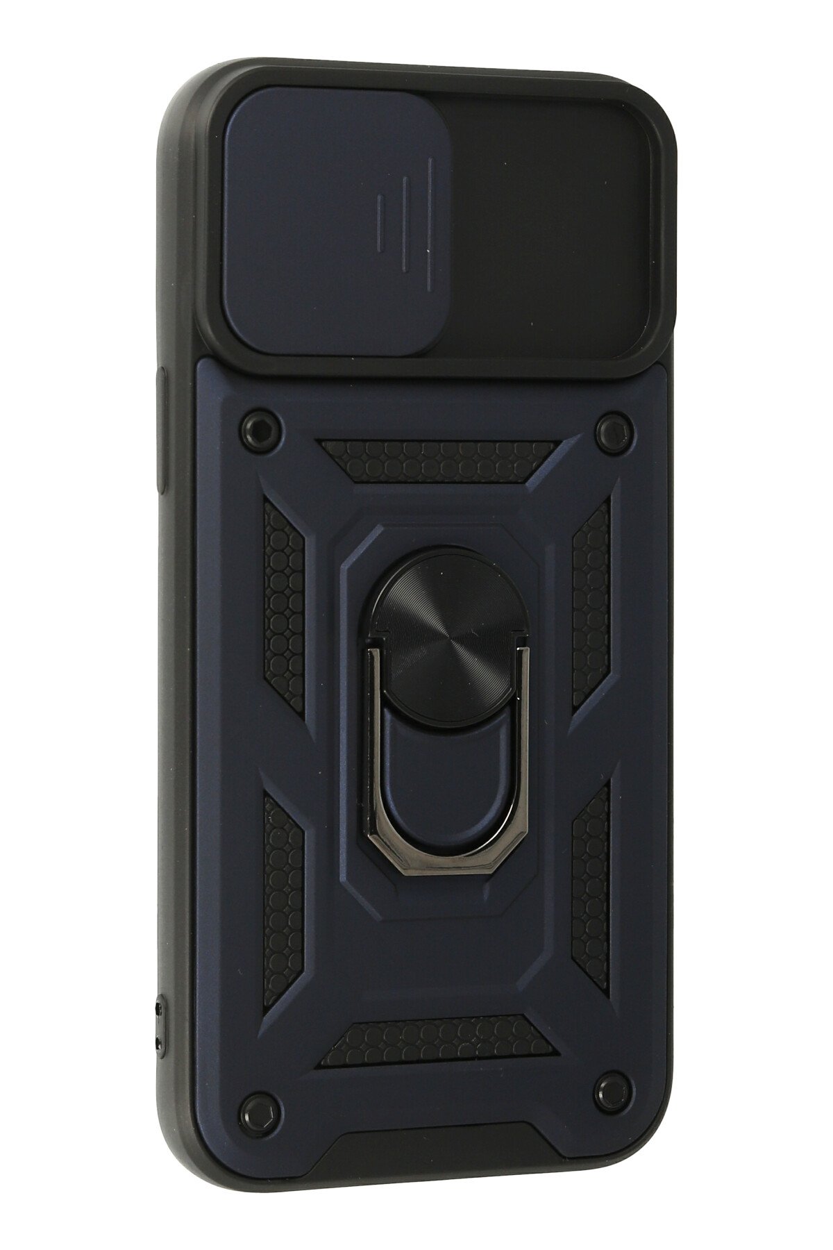 Newface iPhone 13 Pro Max Kılıf Fly Lens Silikon - Siyah