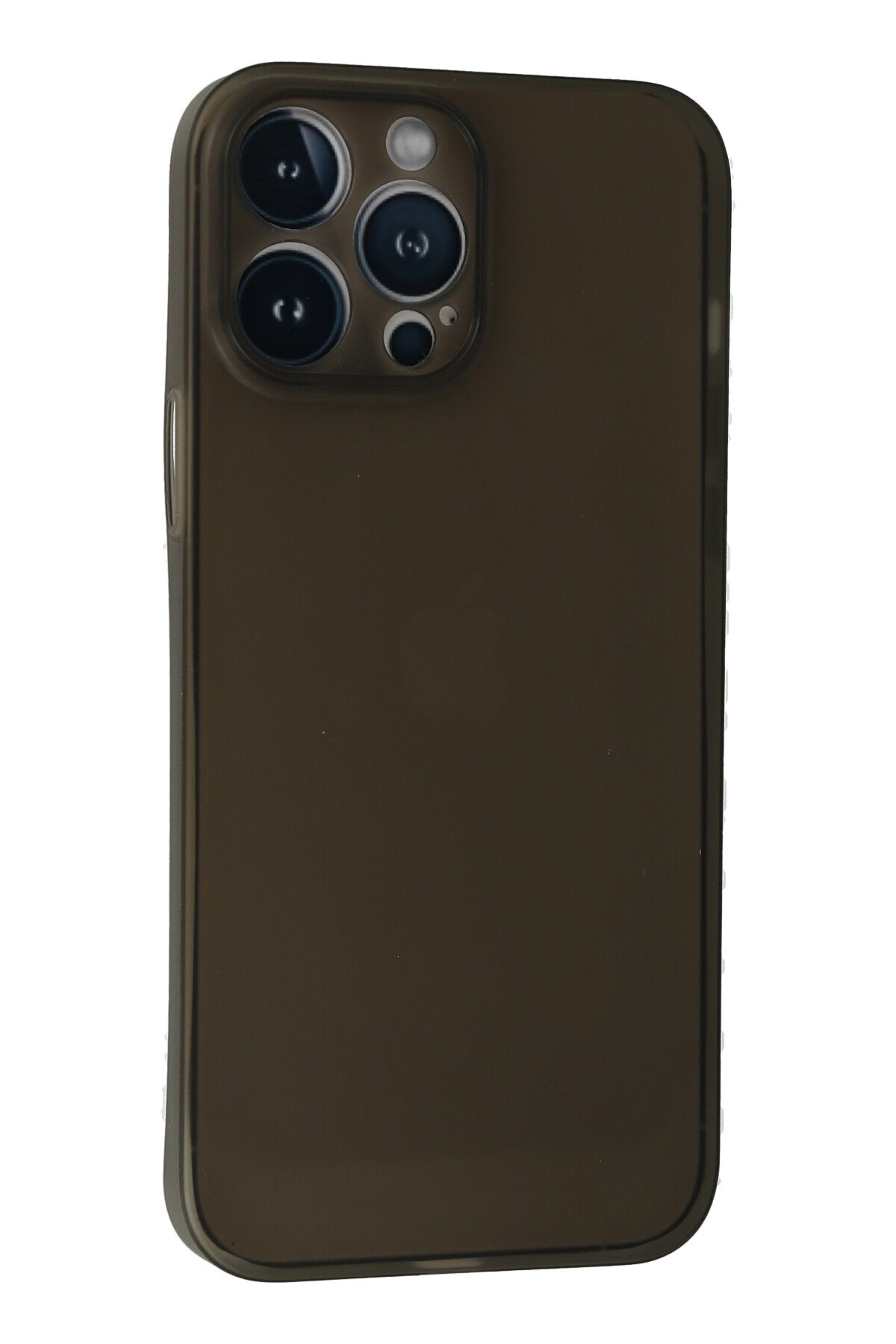 Newface iPhone 13 Pro Max Kılıf Coco Deri Silikon Kapak - Derin Mor