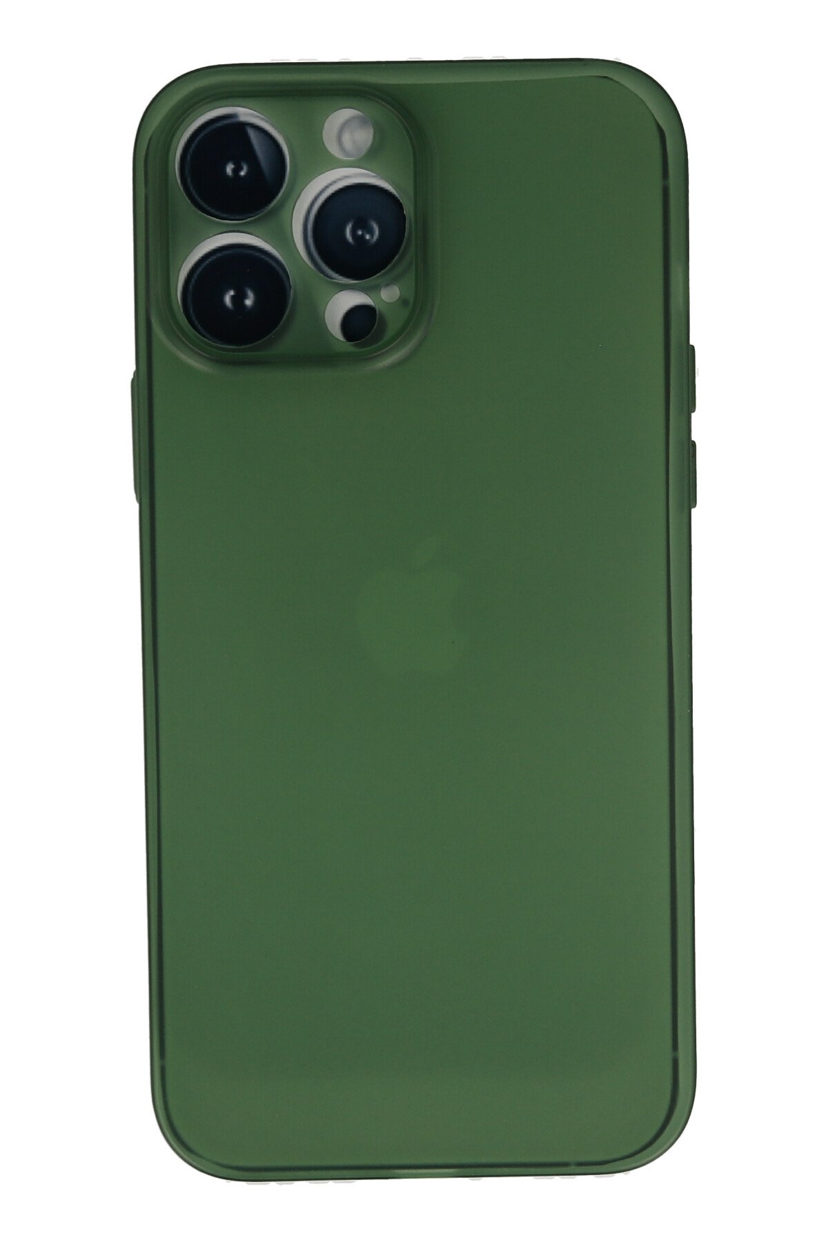 Newface iPhone 13 Pro Max Kılıf Montreal Yüzüklü Silikon Kapak - Siyah