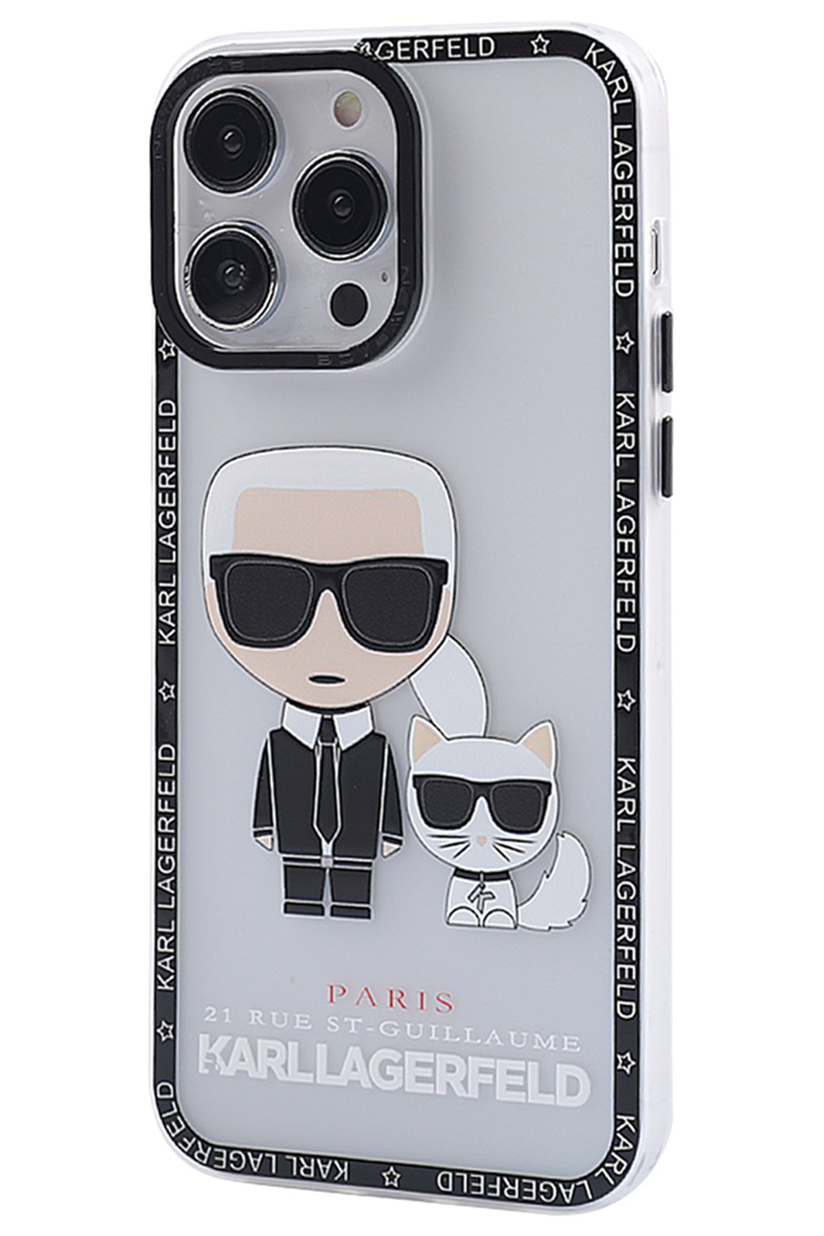 Newface iPhone 13 Pro Max Kılıf Modos Metal Kapak - Şeffaf