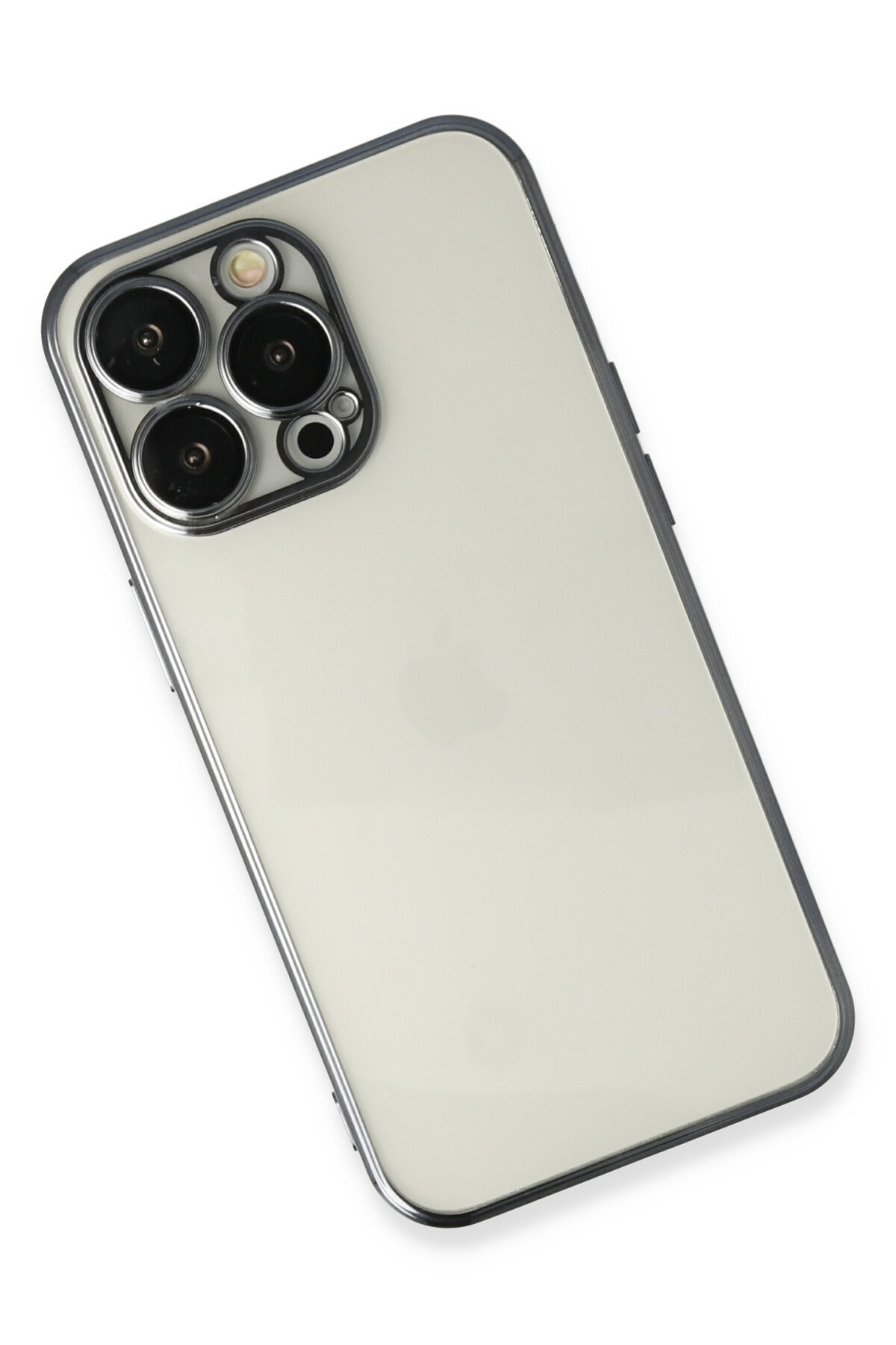 Newface iPhone 13 Pro Max Renkli Kamera Lens Koruma Cam - Yeşil-Sarı