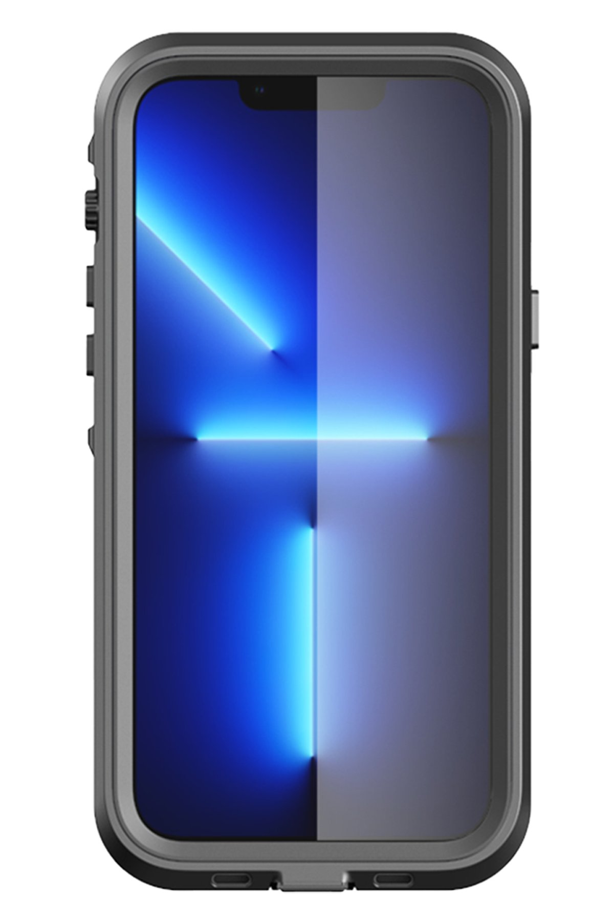 Newface iPhone 13 Pro Max Kılıf Luko Lens Silikon - Yeşil