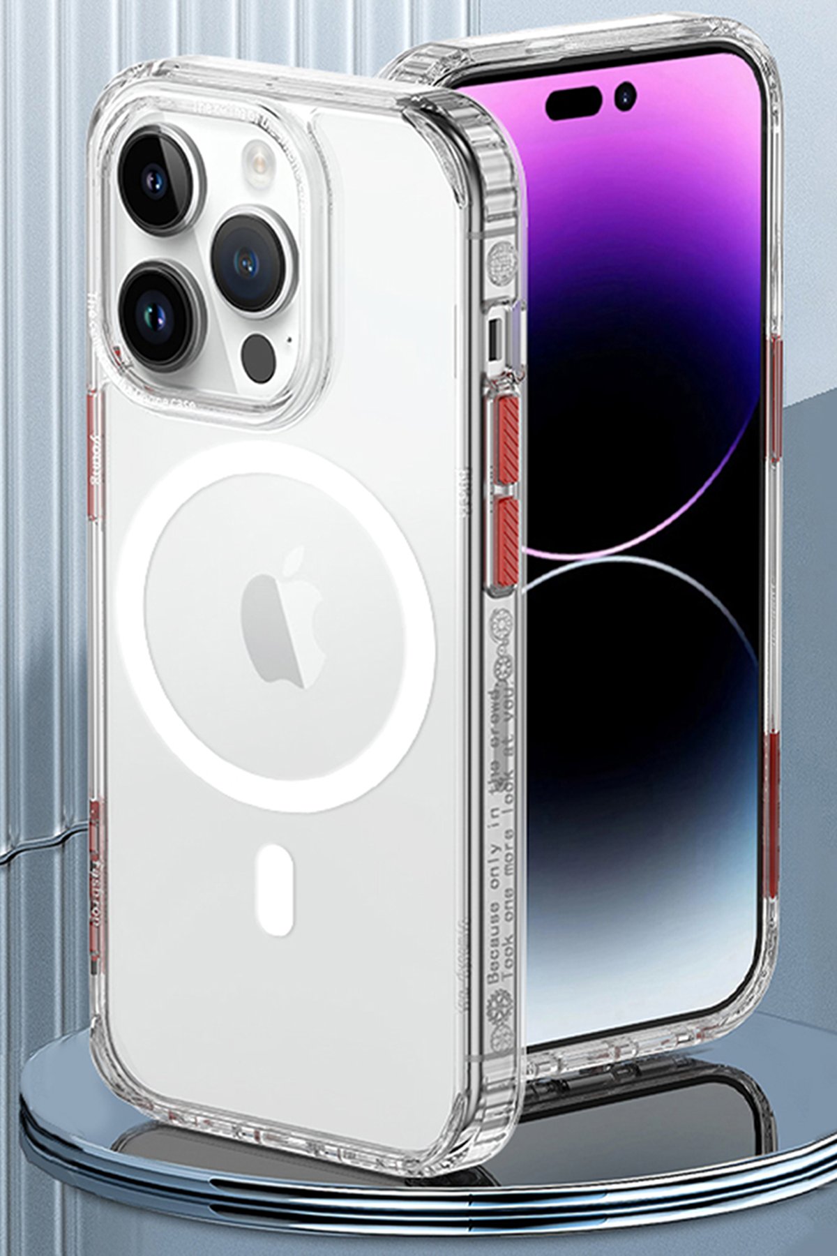 Joko iPhone 13 Pro Max Kılıf Roblox Lens Standlı Kapak - Derin Mor