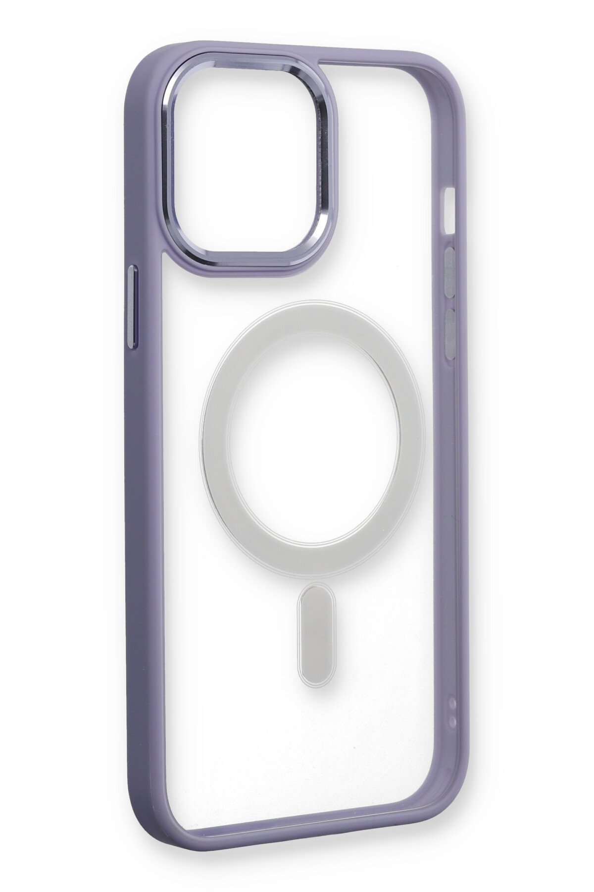 Newface iPhone 13 Pro Max Kılıf Pars Lens Yüzüklü Silikon - Siyah