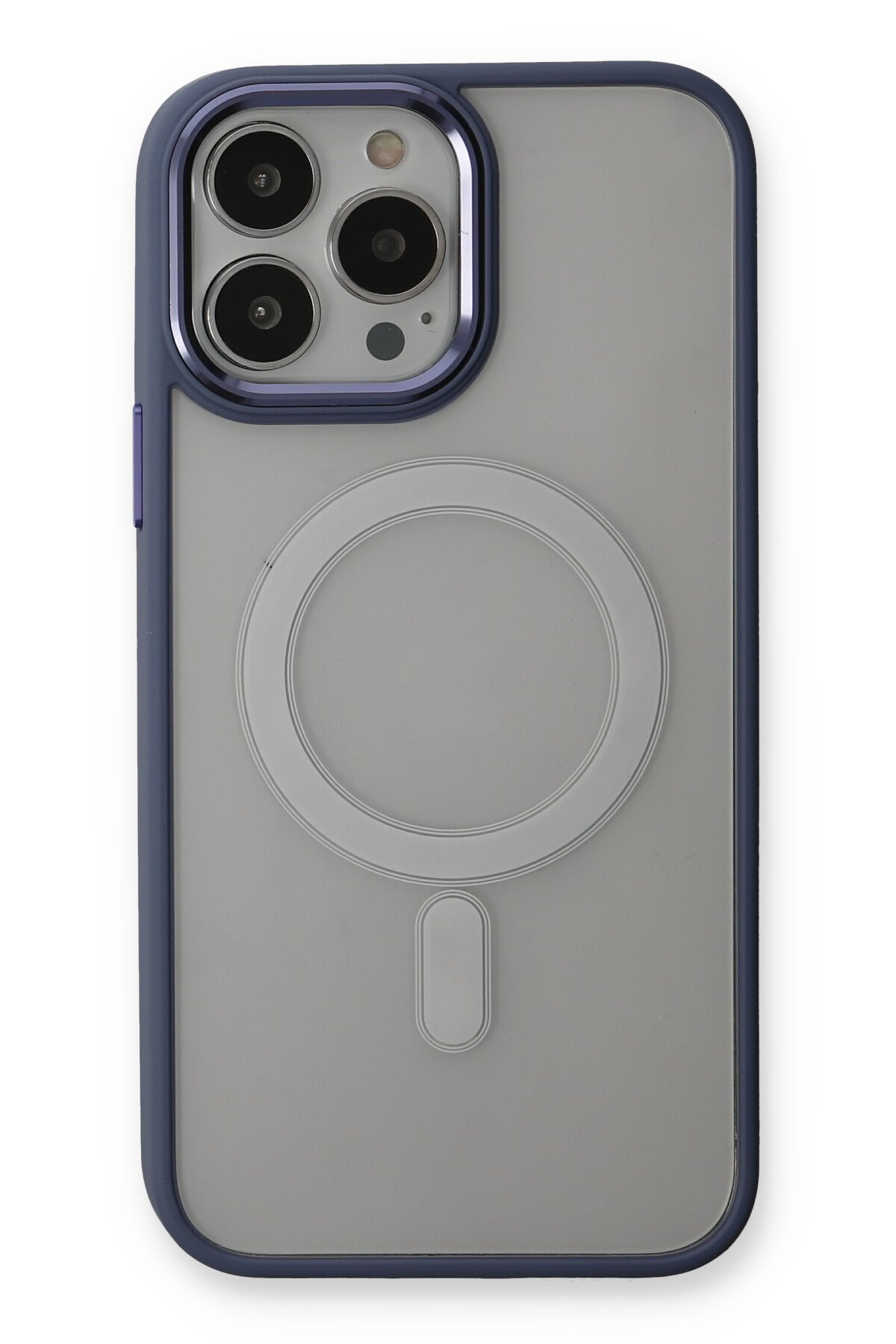 Newface iPhone 13 Pro Max Kılıf Elit Yüzüklü Kapak - Mor