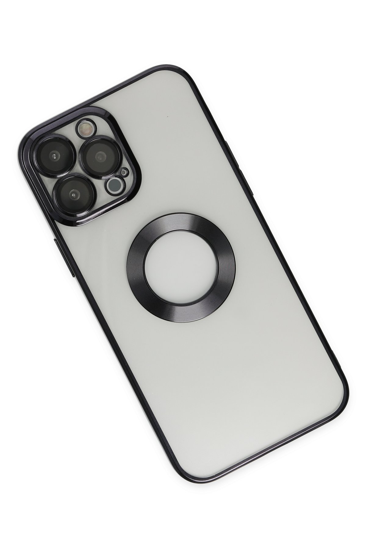 Newface iPhone 13 Pro Max Kılıf Apollo Magneticsafe Desenli Kapak - Apollo Mavi - 1