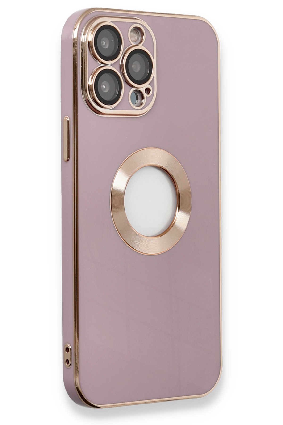 Newface iPhone 13 Pro Max Kılıf Armada Lensli Kapak - Rose Gold