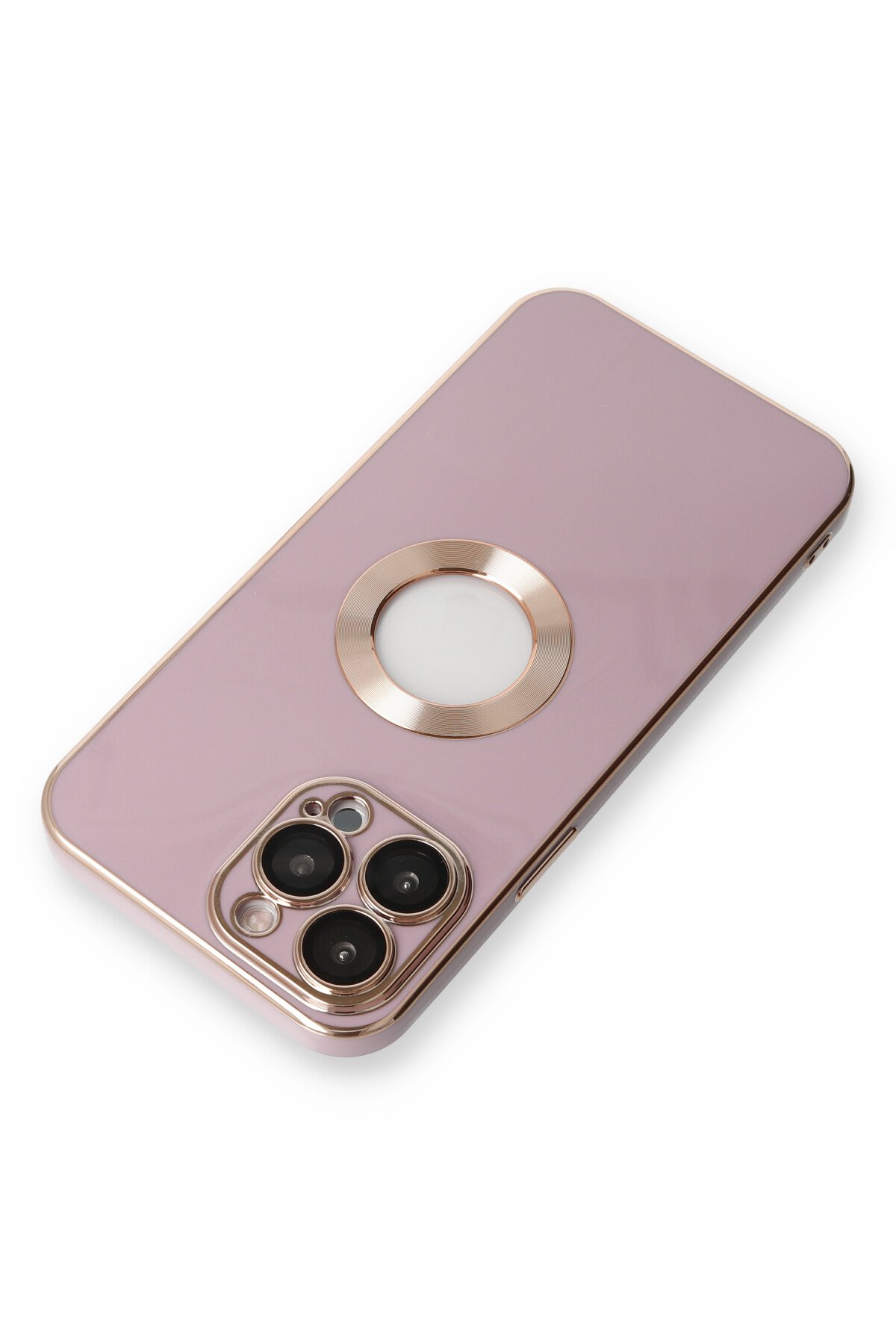 Newface iPhone 13 Pro Max Kılıf Armada Lensli Kapak - Rose Gold