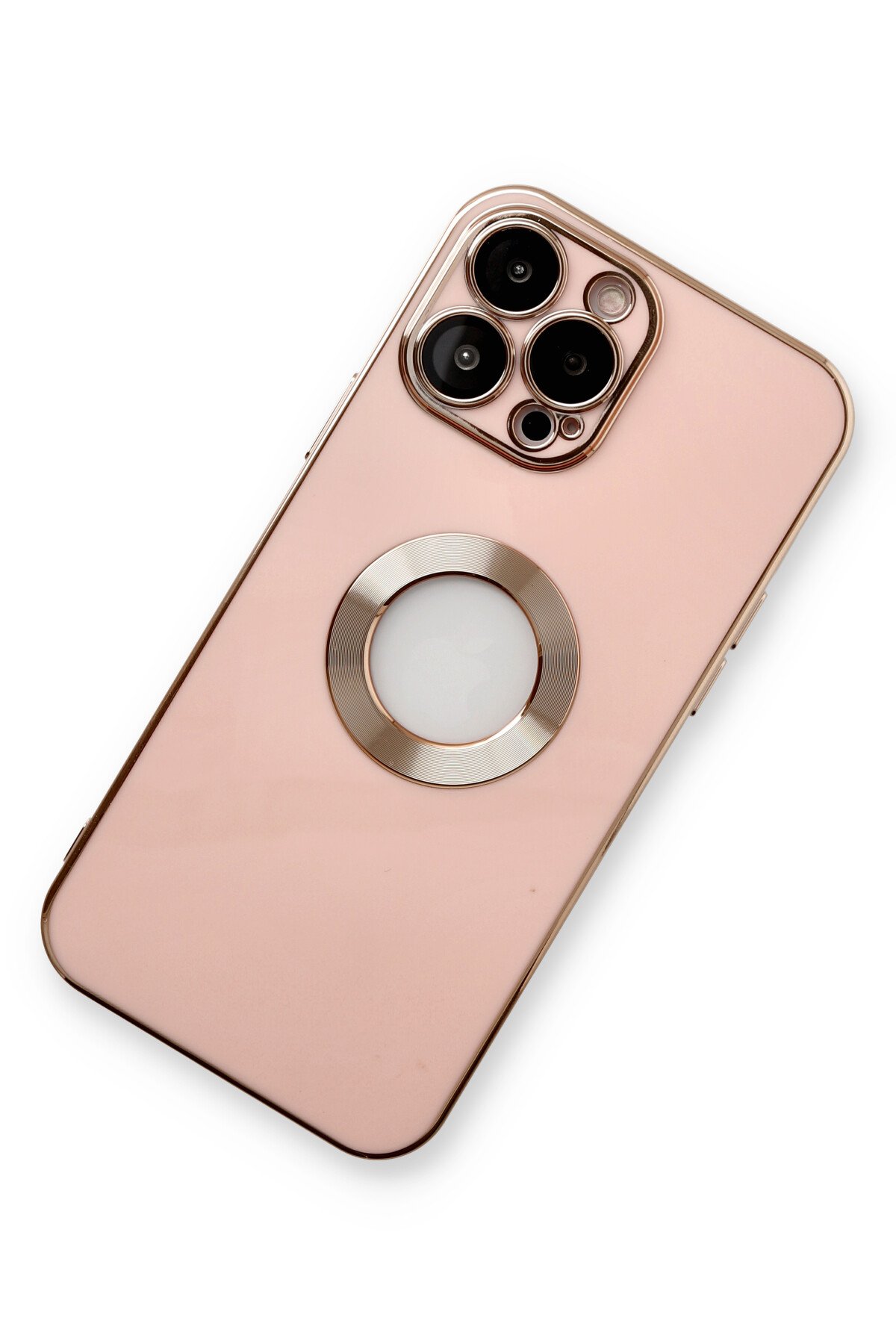 Newface iPhone 13 Pro Max Kılıf Range Yüzüklü Silikon - Kırmızı