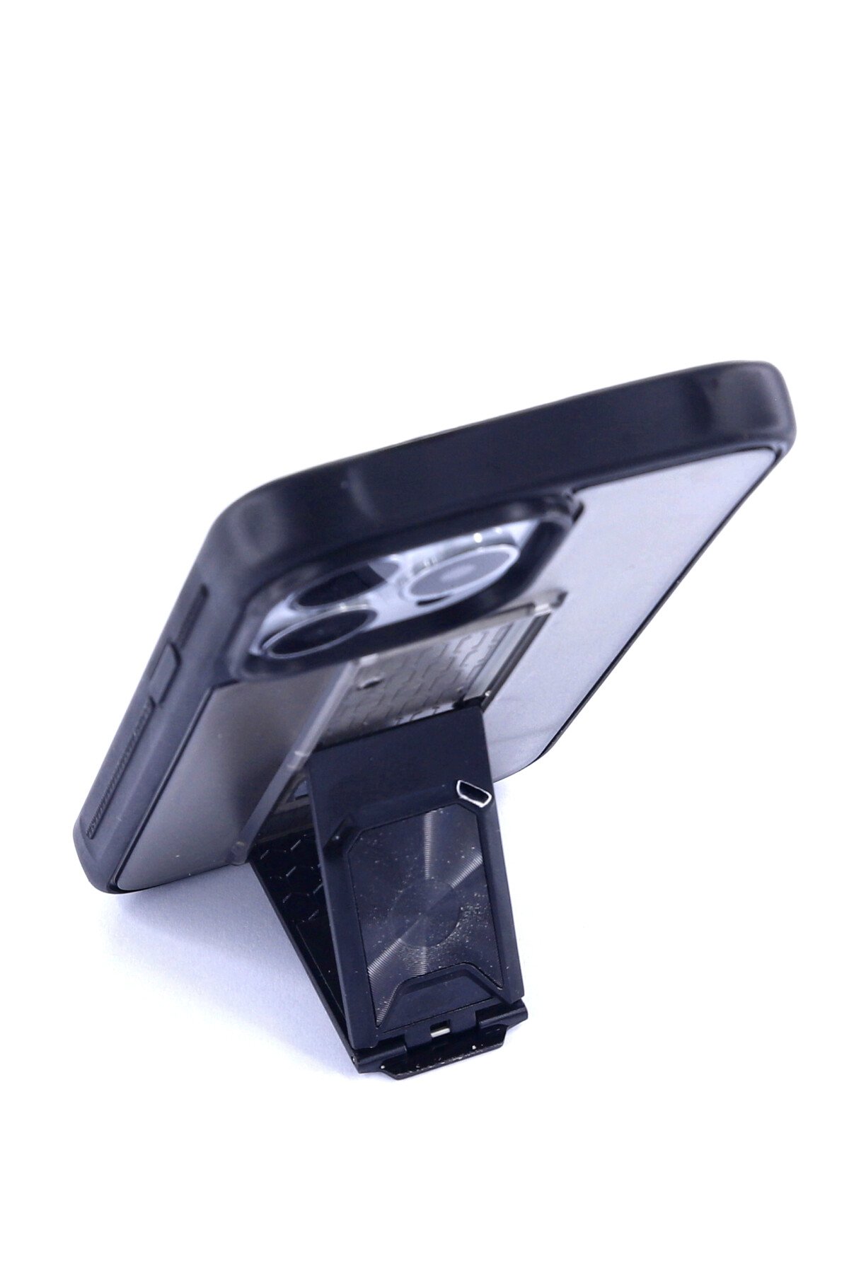 Newface iPhone 13 Pro Max Kılıf Asya Deri Silikon - Kahverengi