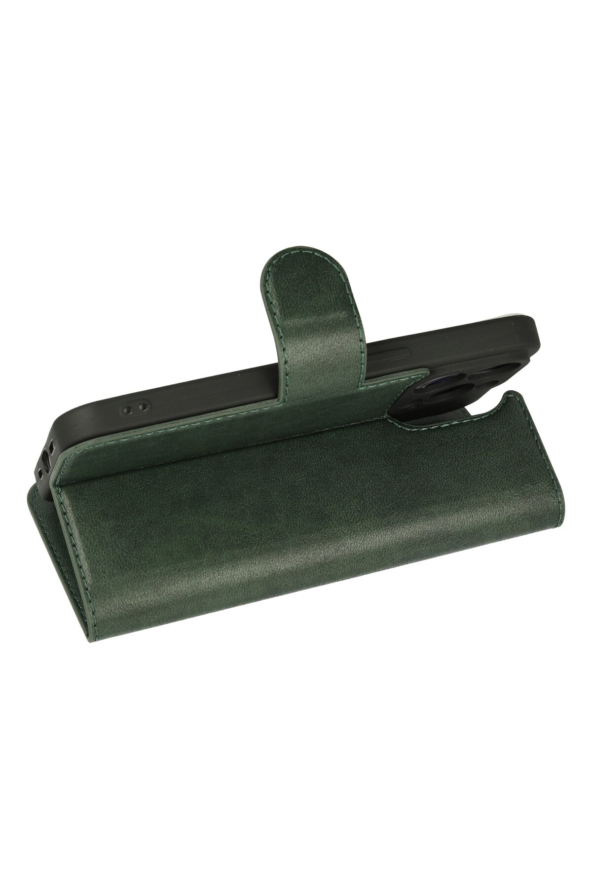 Newface iPhone 13 Pro Max Kılıf Coco Deri Silikon Kapak - Açık Lila