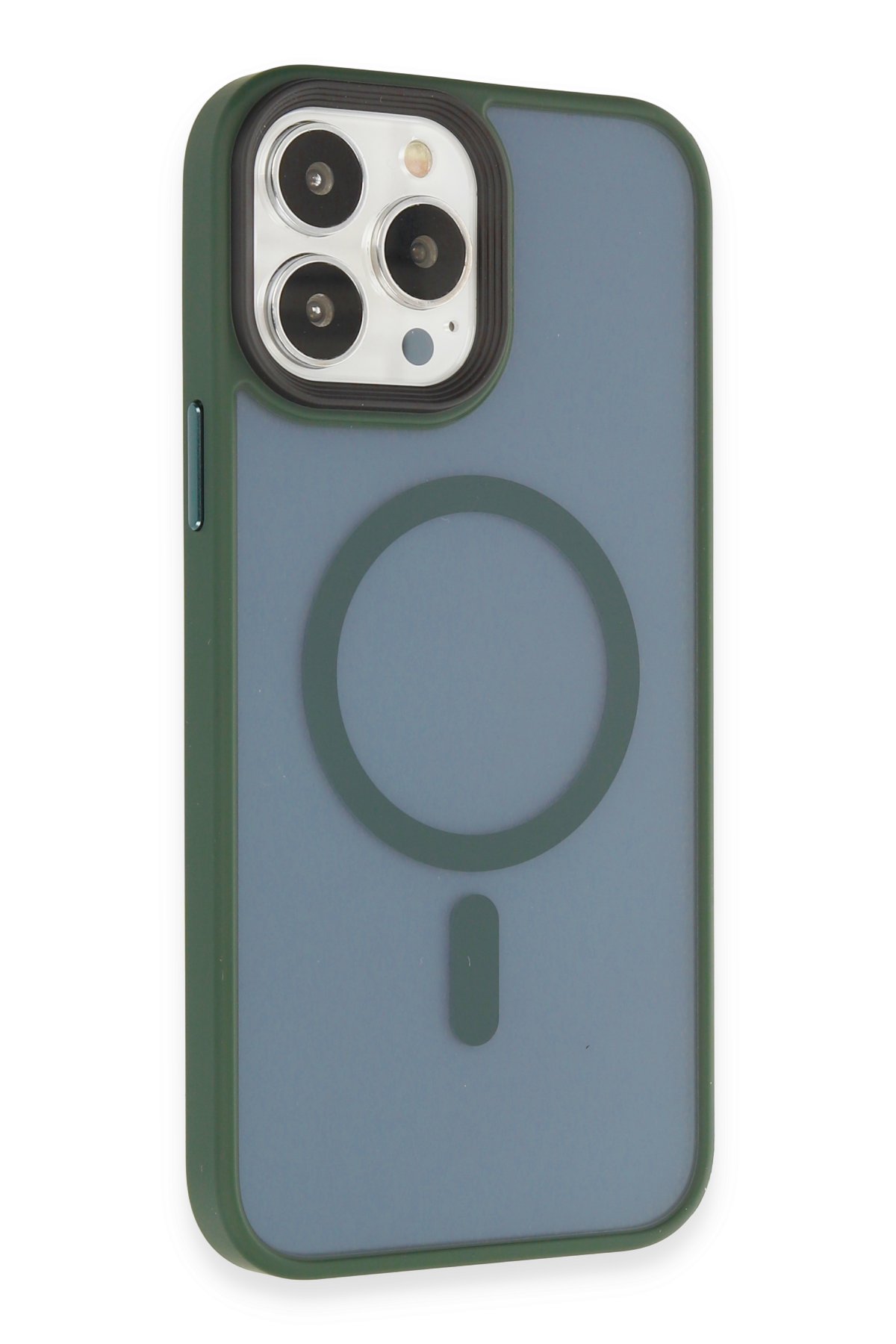 Newface iPhone 13 Pro Max Kılıf Montreal Silikon Kapak - Mor