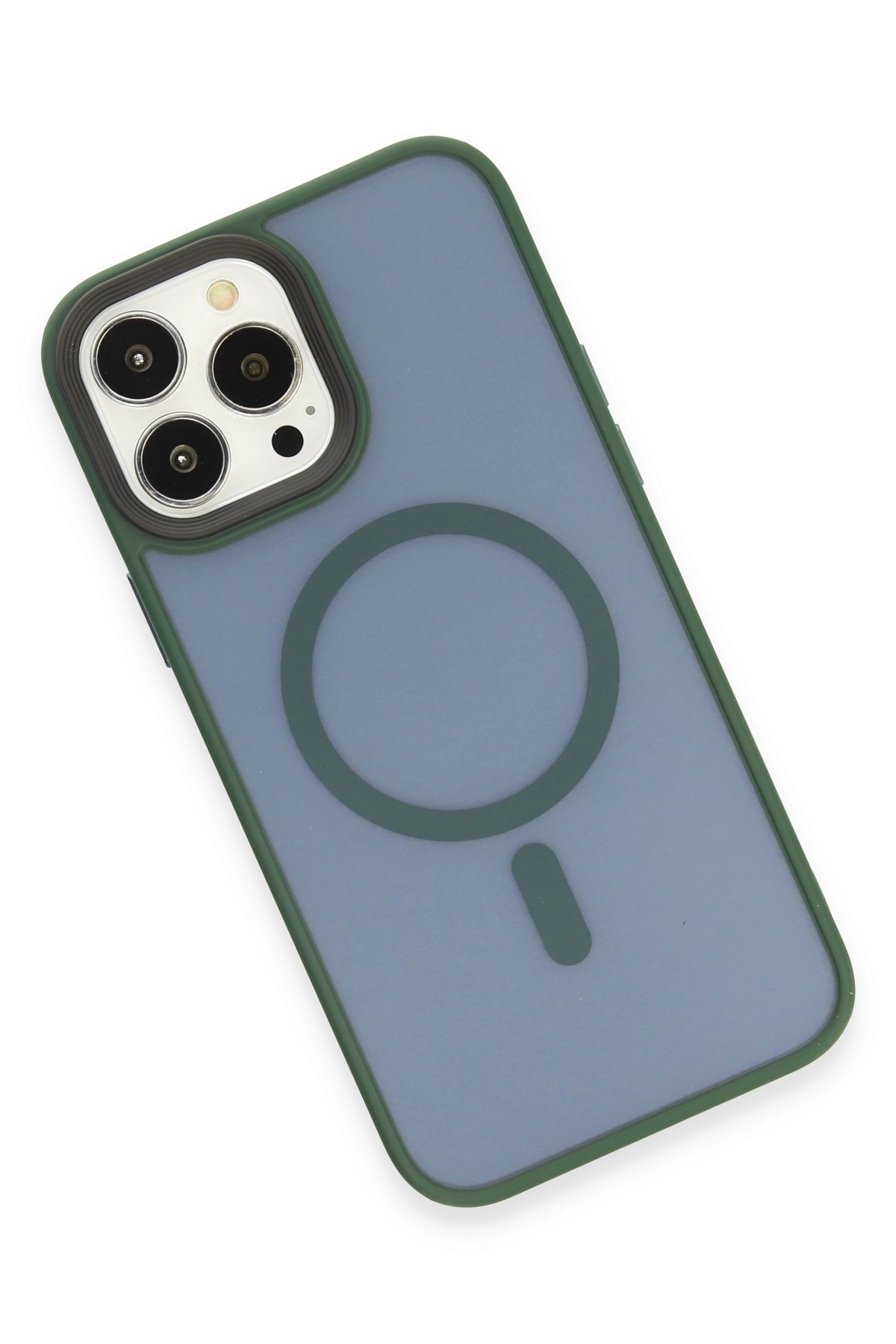 Newface iPhone 13 Pro Max Kılıf Montreal Silikon Kapak - Mor