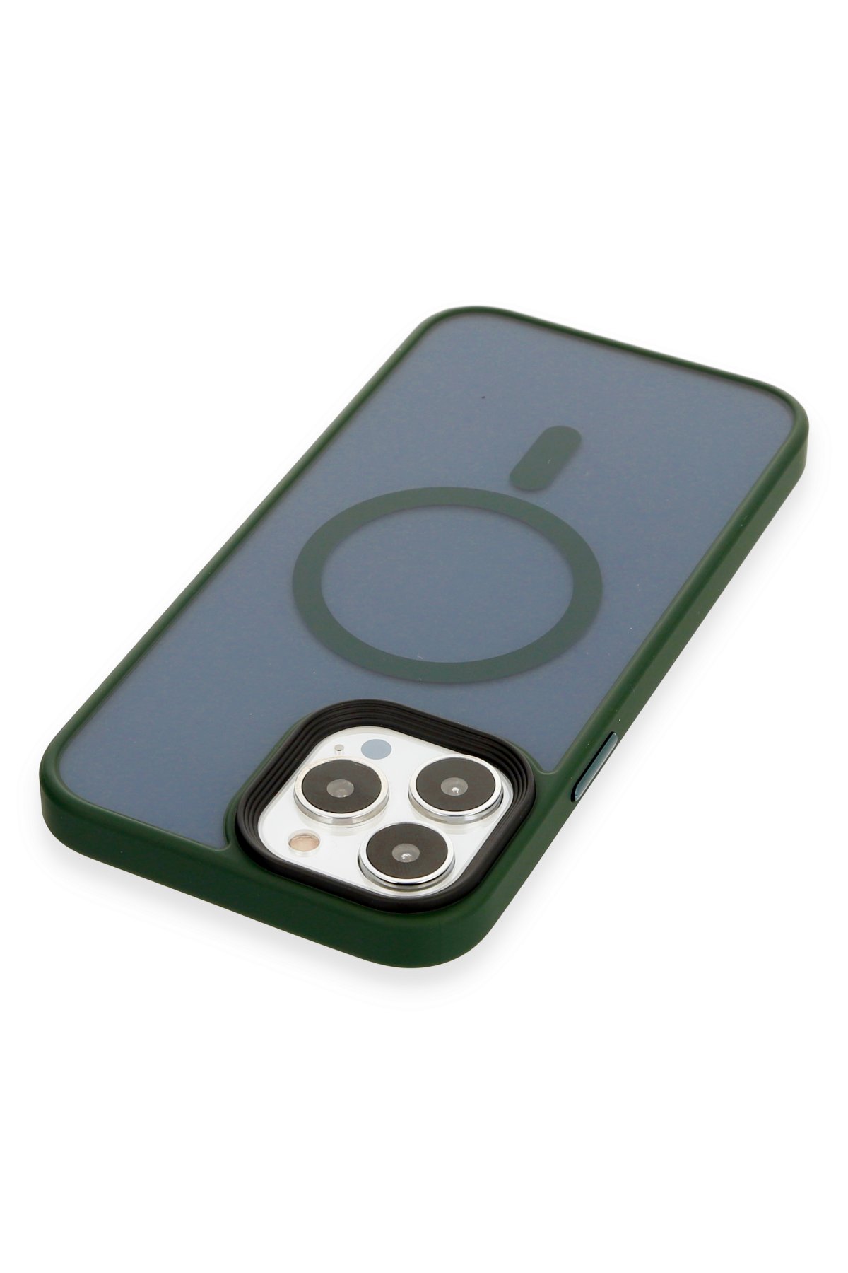 Newface iPhone 13 Pro Max Kılıf Montreal Silikon Kapak - Mor