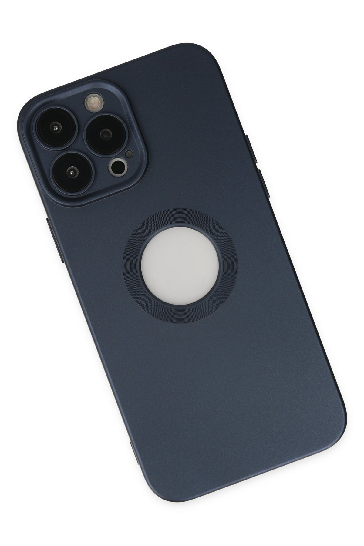Newface iPhone 13 Pro Max Kılıf Modos Metal Kapak - Pembe