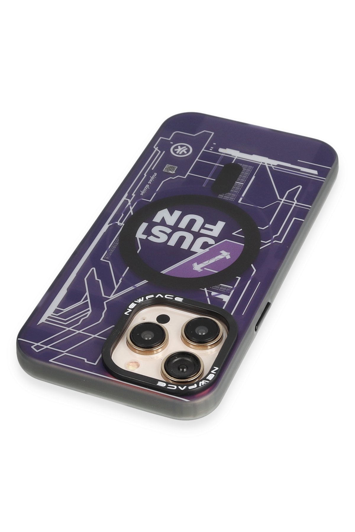 Newface iPhone 13 Pro Max Kılıf Nano içi Kadife Silikon - Bej