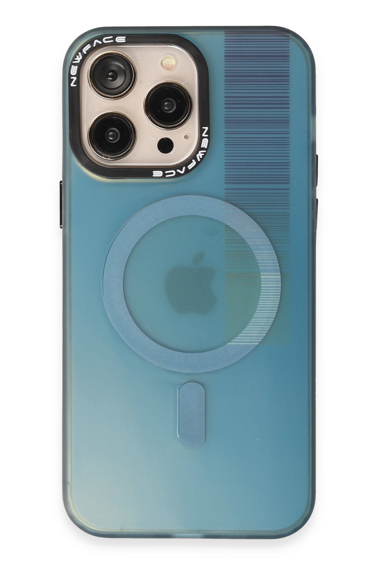 Newface iPhone 13 Pro Max Kılıf Apollo Magneticsafe Desenli Kapak - Apollo Mor - 3