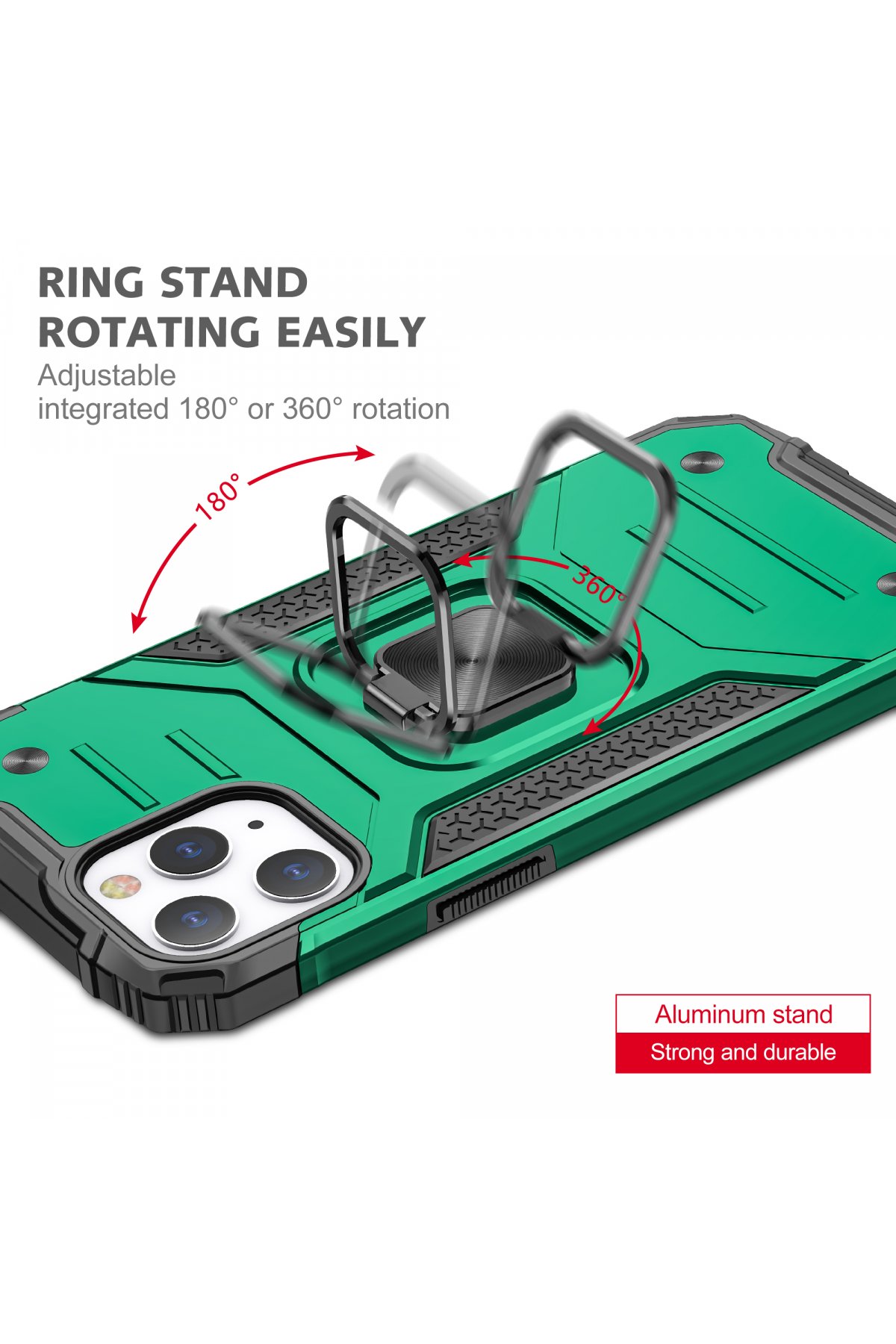 Newface iPhone 13 Pro Max Kılıf Mekanik Magsafe Kapak - Sierra Blue