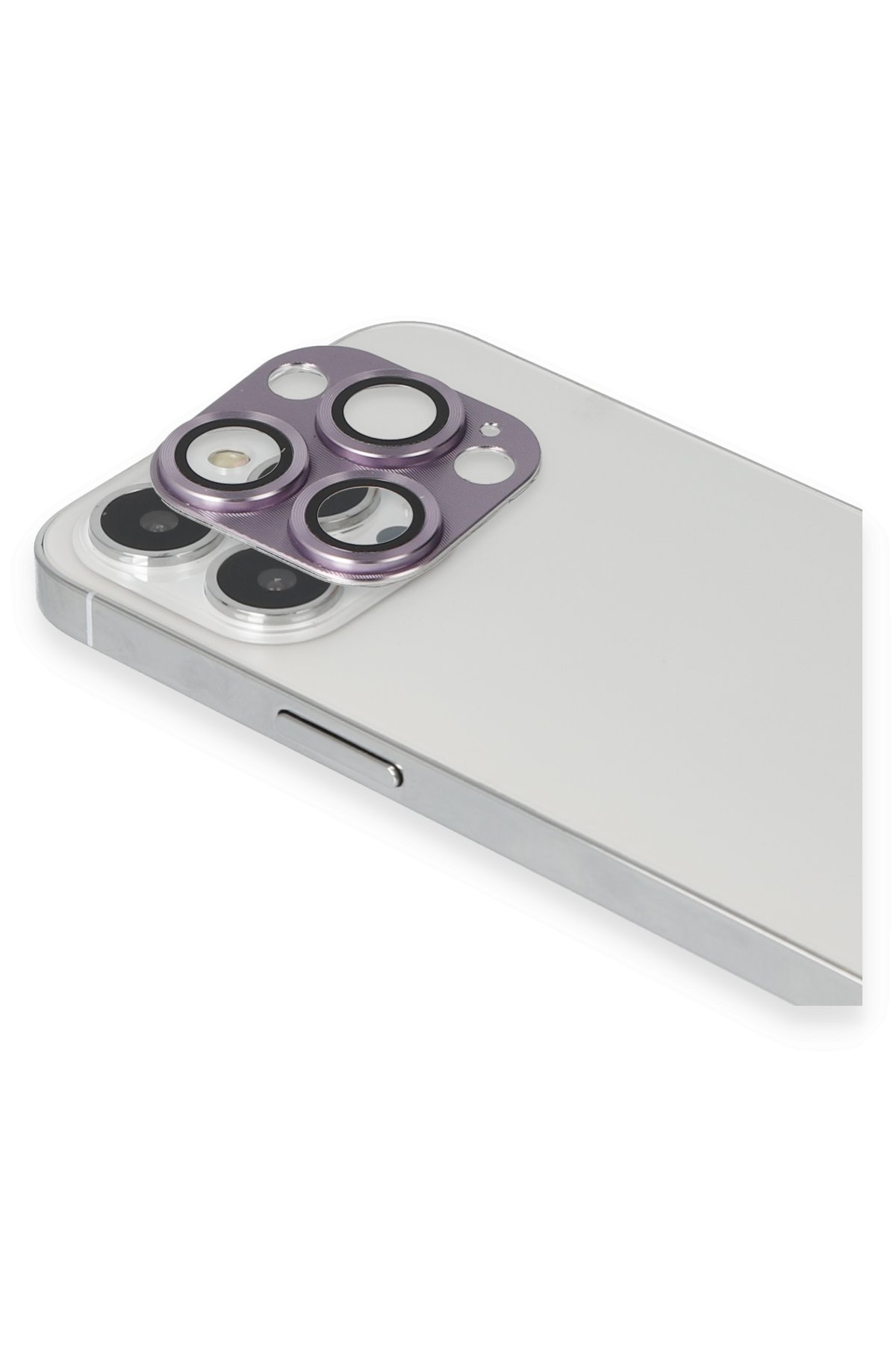 Newface iPhone 13 Pro Max Neon Fosforlu Kamera Lens - Sarı