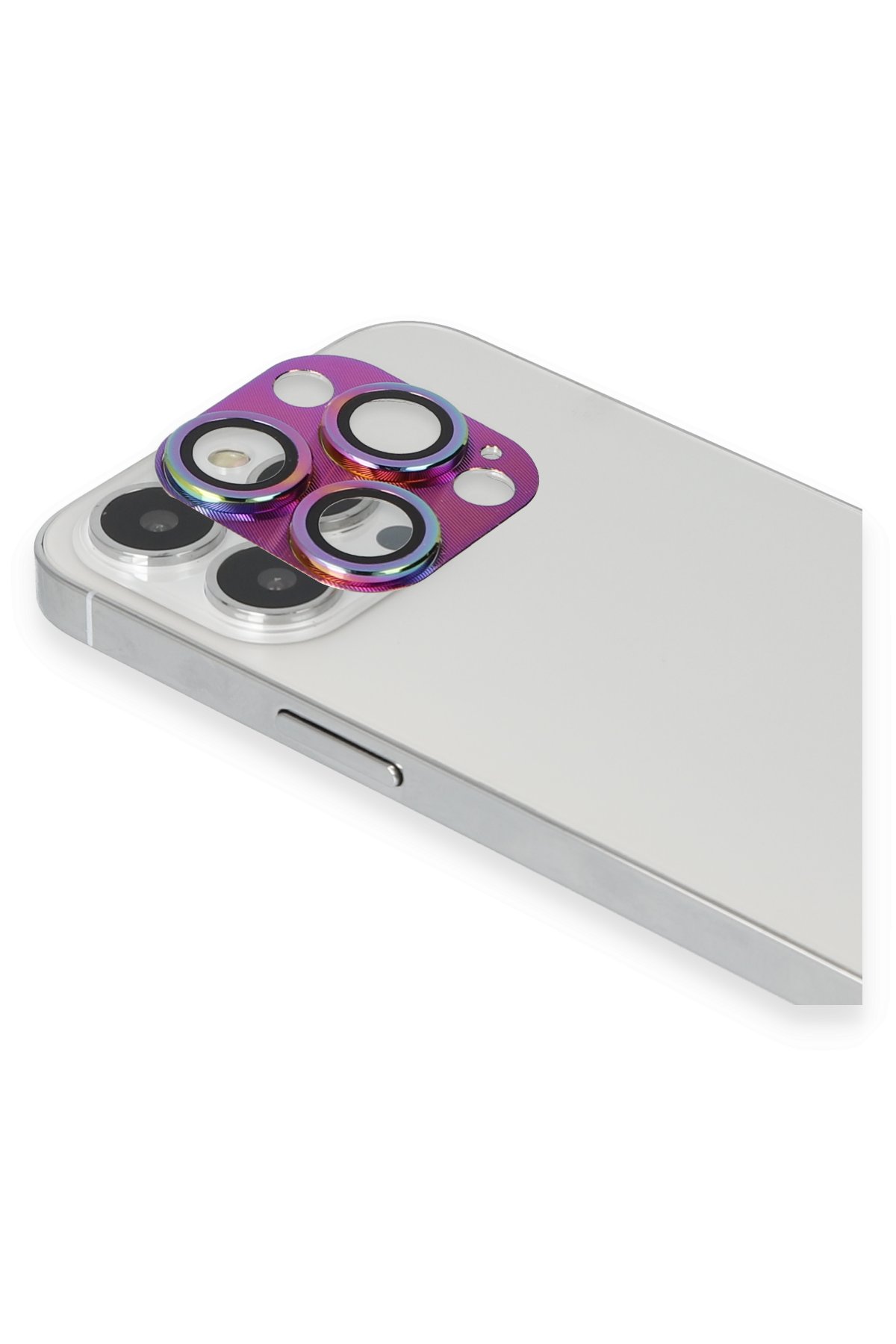 Newface iPhone 13 Pro Max Kılıf Fly Lens Silikon - Siyah