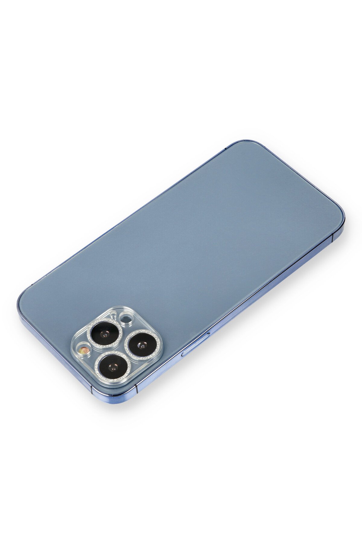 Newface iPhone 13 Pro Max Rainbow Kamera Lens Koruma Cam - Beyaz