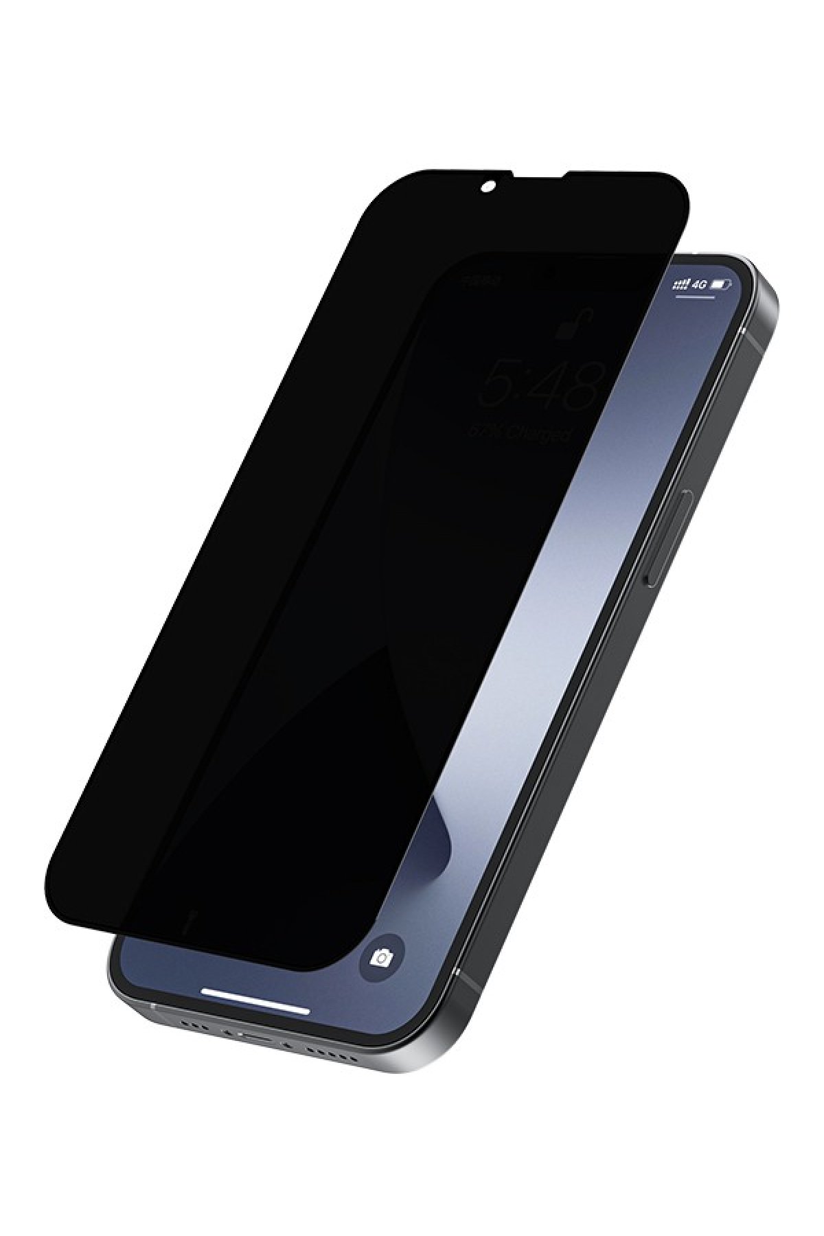 Newface iPhone 14 Plus Kılıf King Kapak - Gri-Siyah