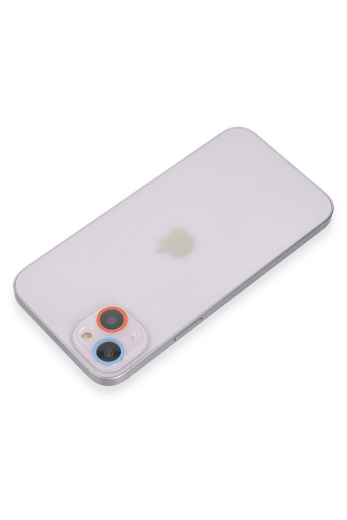 Newface iPhone 13 Kılıf Zegna Yüzüklü Silikon Kapak - Mavi