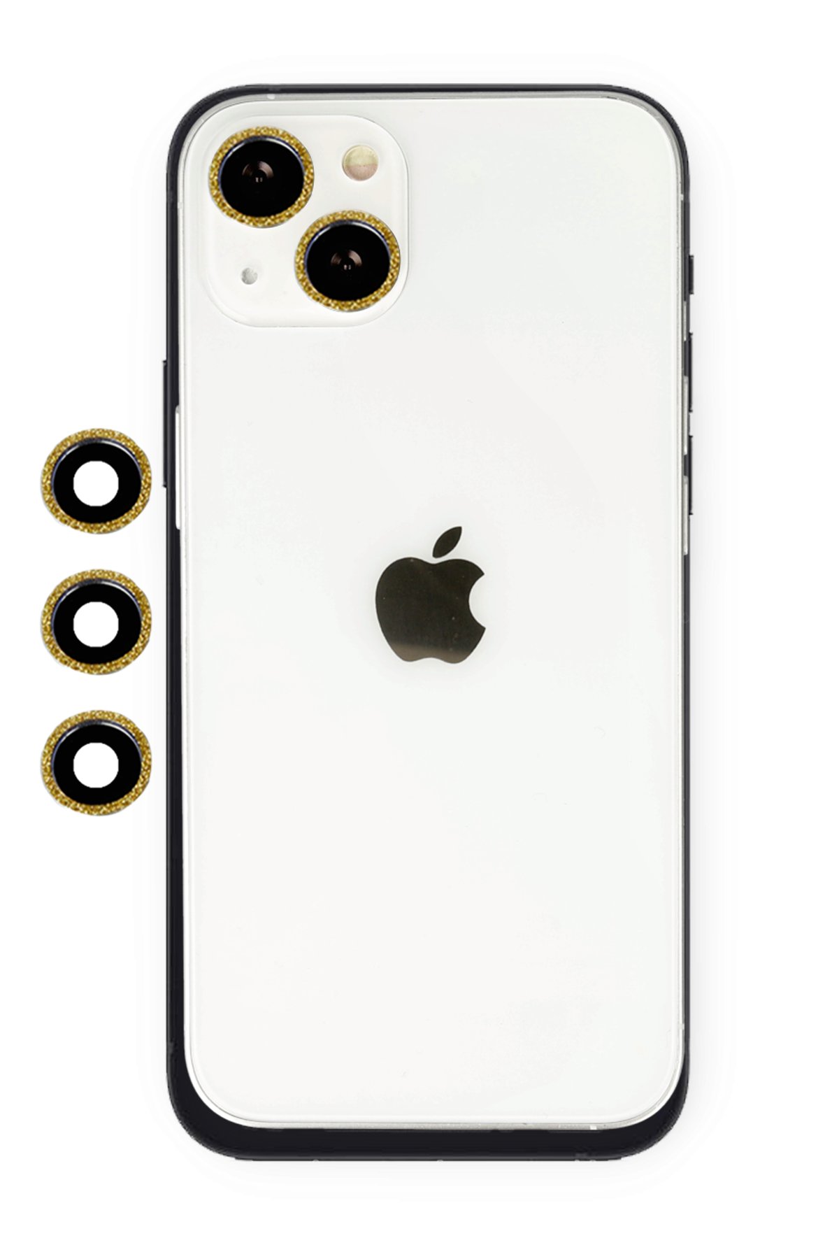 Newface iPhone 13 Kılıf Montreal Yüzüklü Silikon Kapak - Yeşil