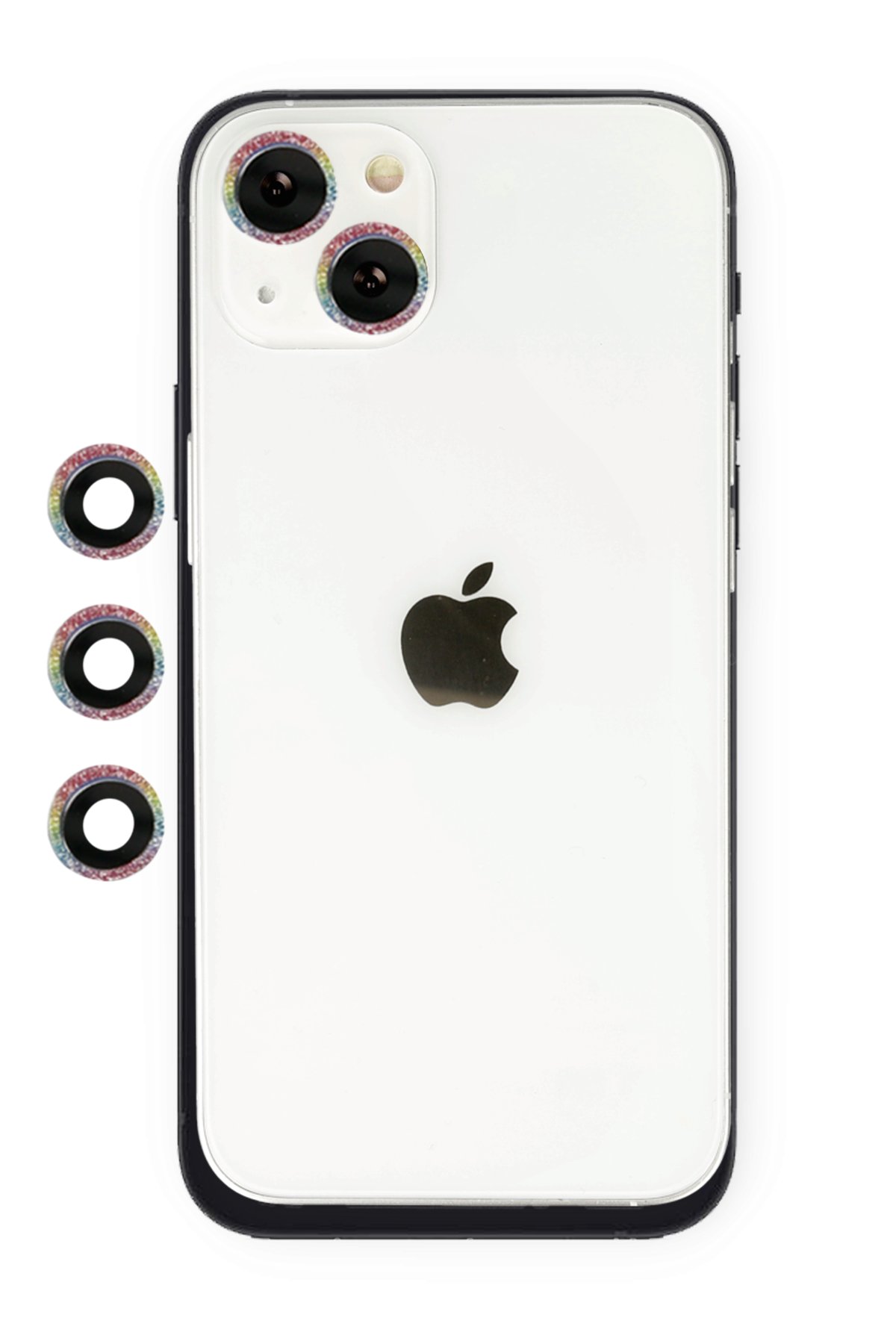Newface iPhone 13 Kılıf Platin Kamera Koruma Silikon - Sarı