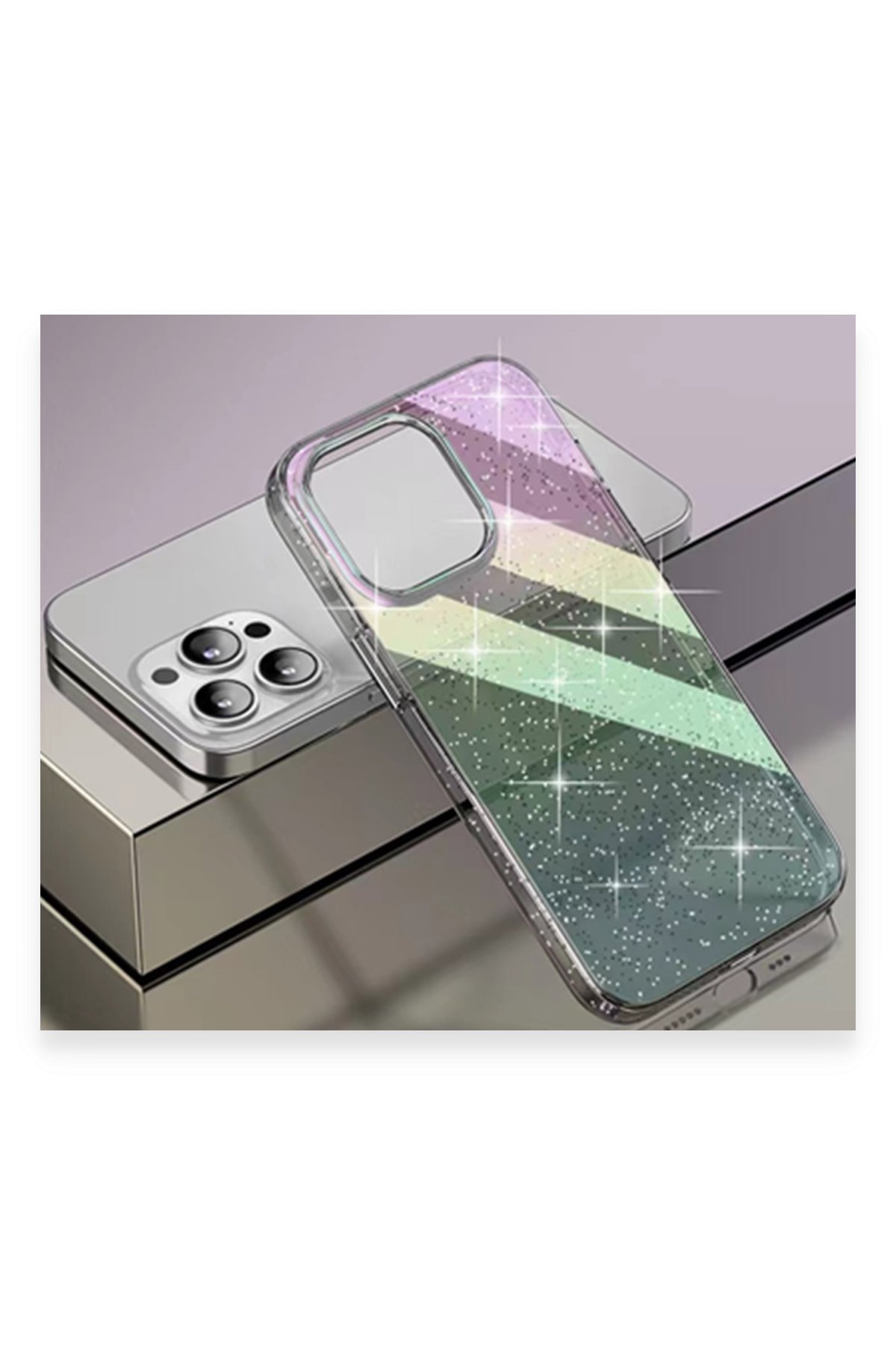 Newface iPhone 14 Kılıf Asya Deri Silikon - Siyah