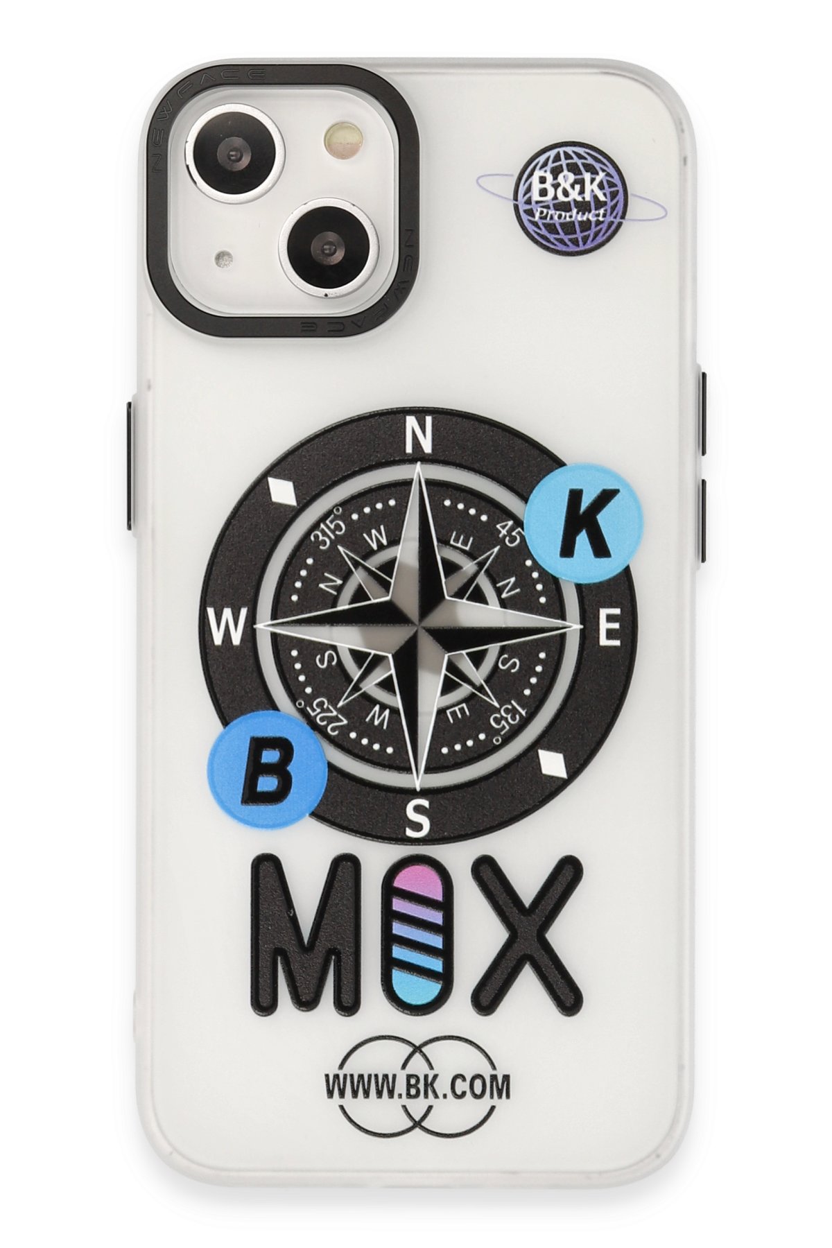 Newface iPhone 14 Kılıf Boyi Magsafe Silikon Kapak - Lacivert