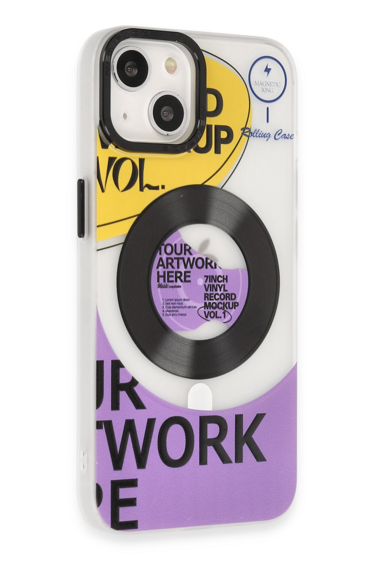 Newface iPhone 14 Kılıf Element Silikon - Mor