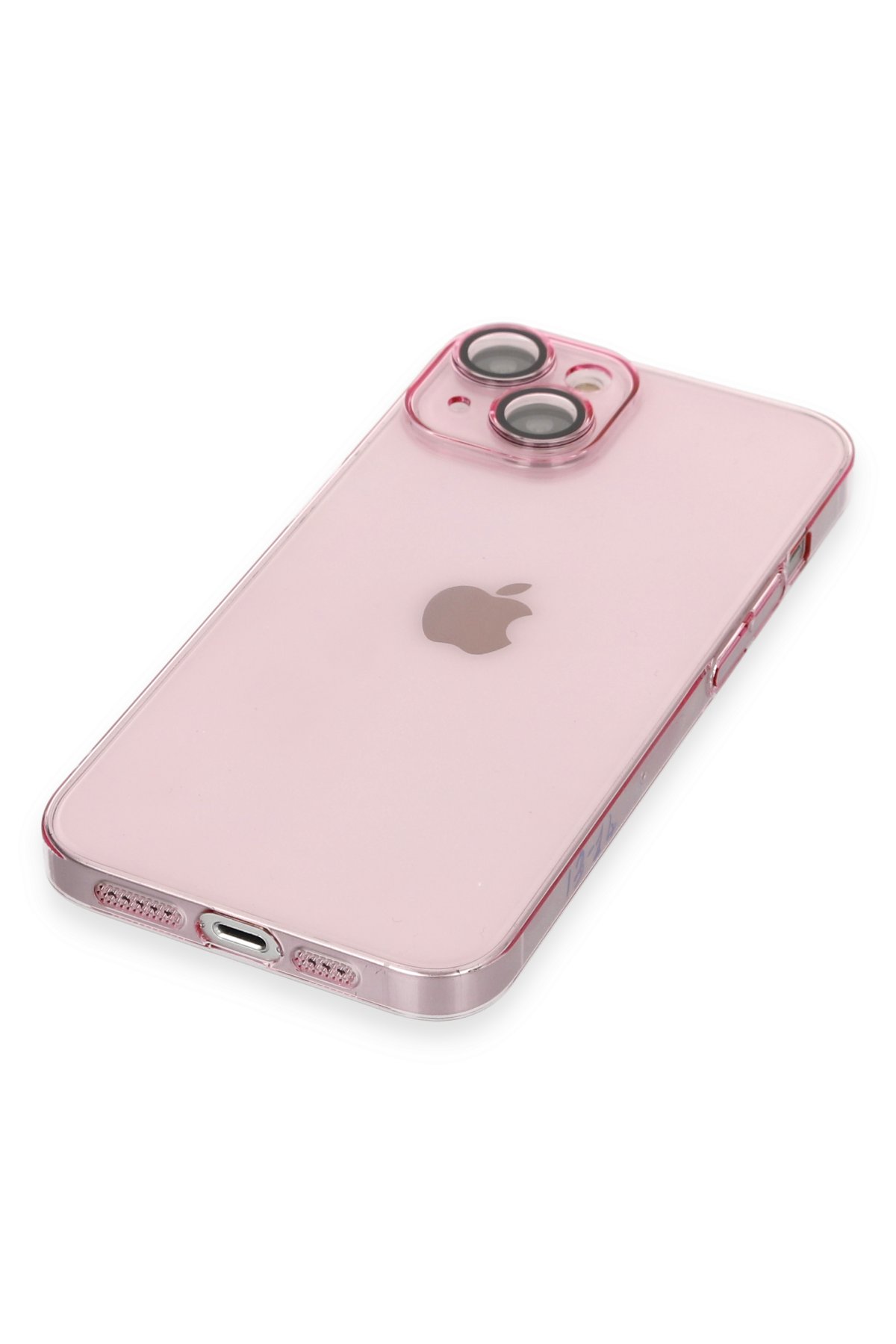 Newface iPhone 14 Kılıf Glass Kapak - Siyah