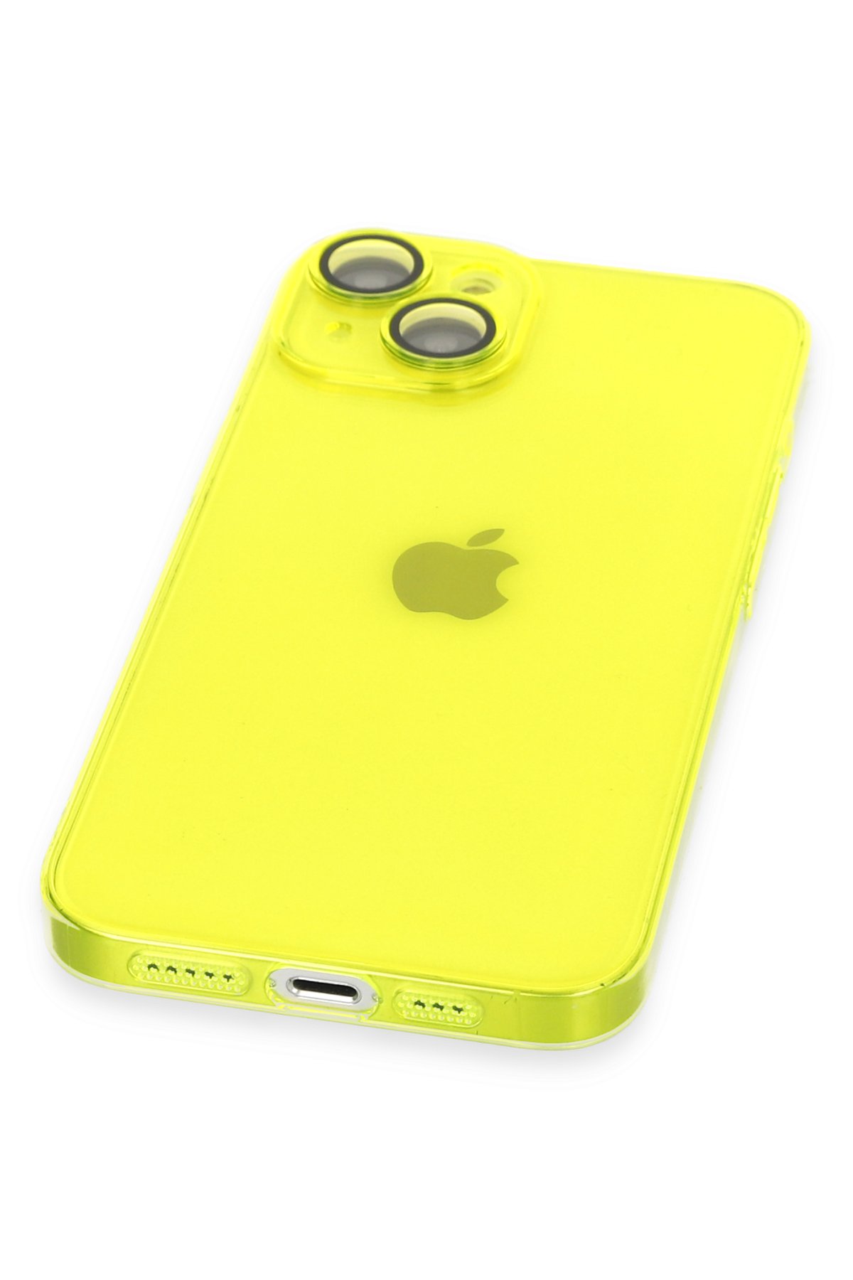 Newface iPhone 14 Kılıf Jack Magneticsafe Lens Silikon - Siyah