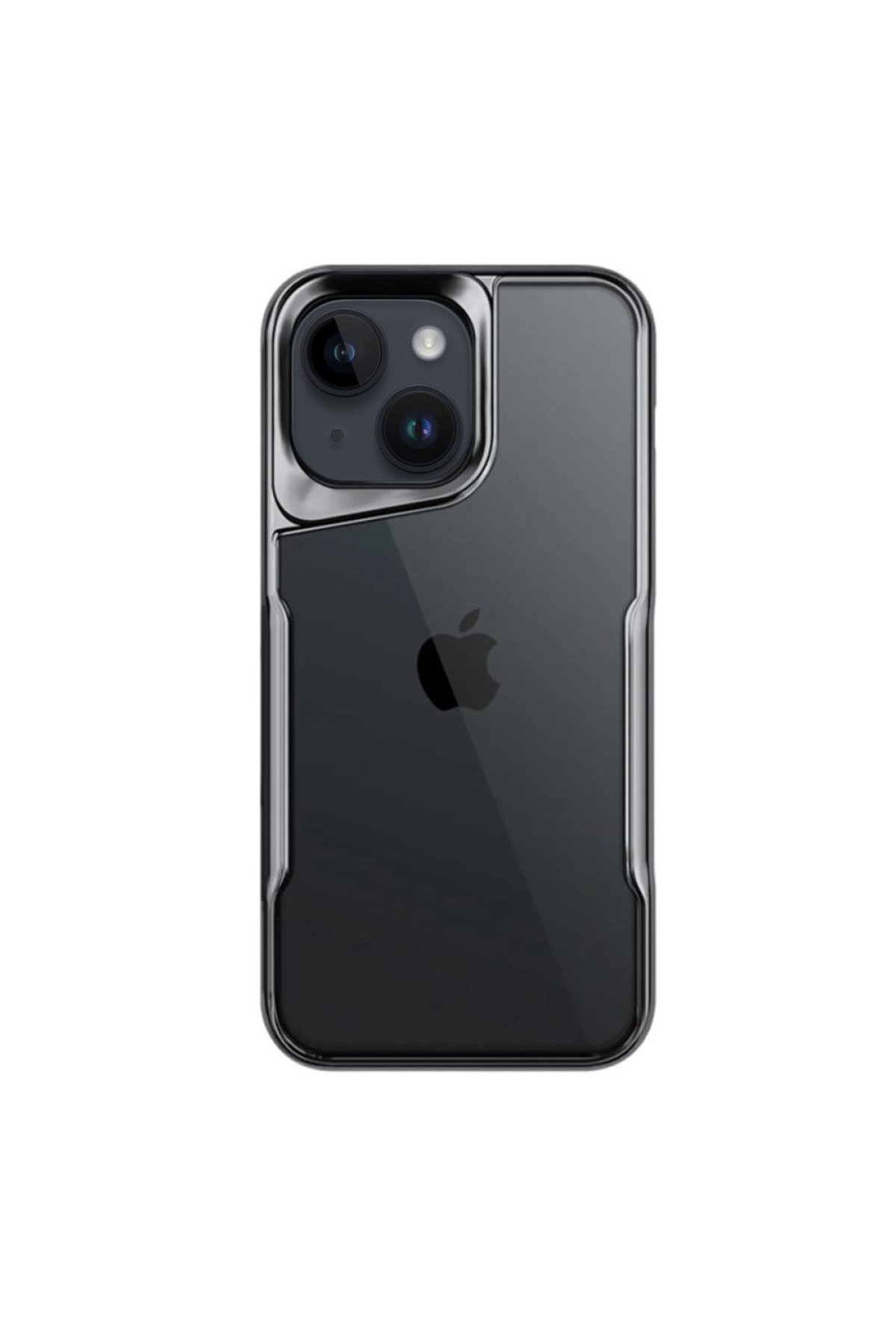 Newface iPhone 14 Kılıf Montreal Yüzüklü Silikon Kapak - Kırmızı
