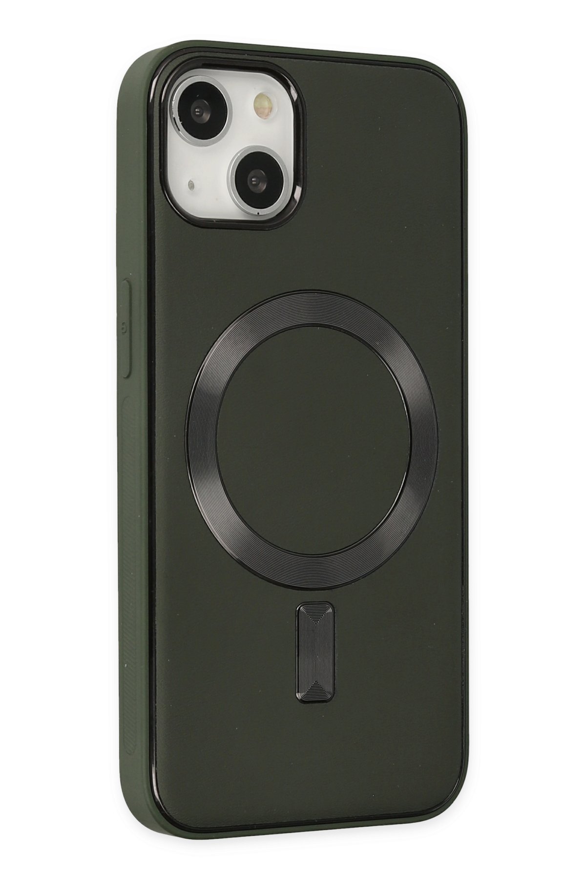 Newface iPhone 14 Kılıf Coco Deri Magneticsafe Silikon - Sierra Blue