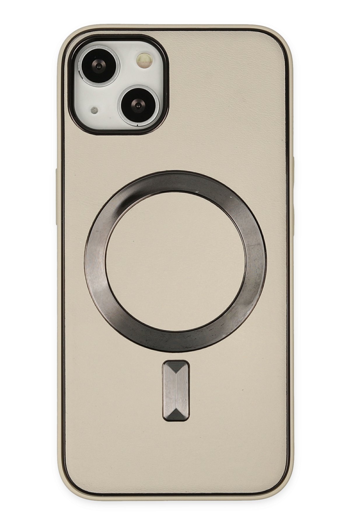 Newface iPhone 14 Kılıf Volet Silikon - Mor