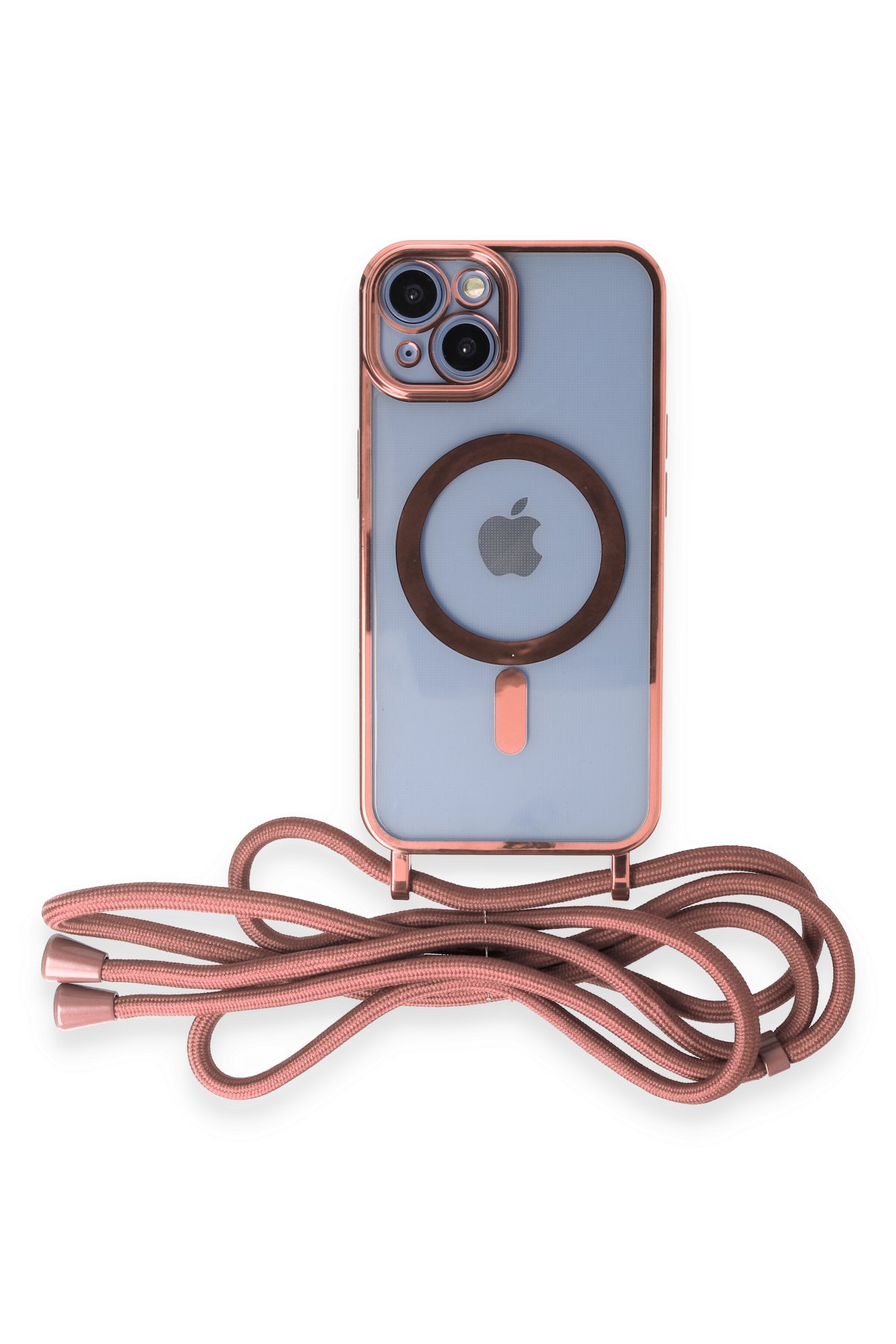 Newface iPhone 14 Flower Magsafe Kapak - Mor