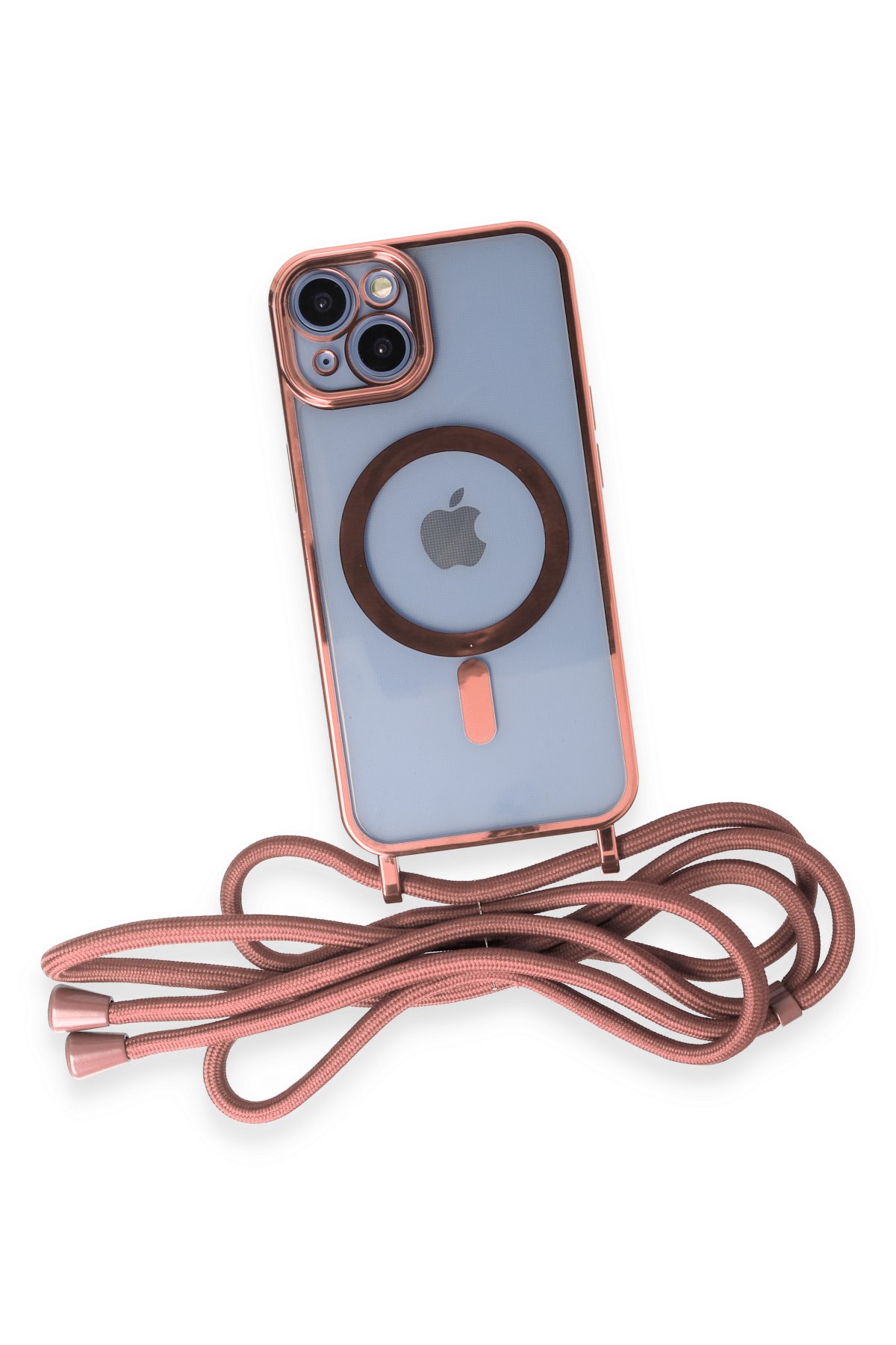 Newface iPhone 14 Flower Magsafe Kapak - Mor