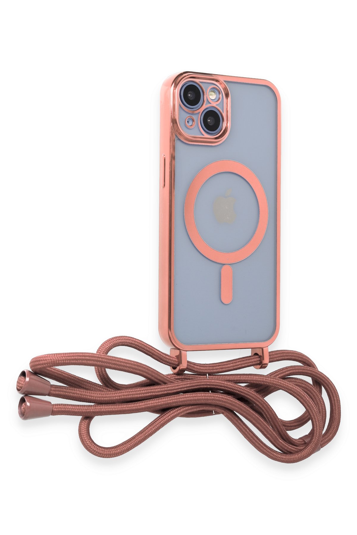 Newface iPhone 14 Flower Magsafe Kapak - Mor